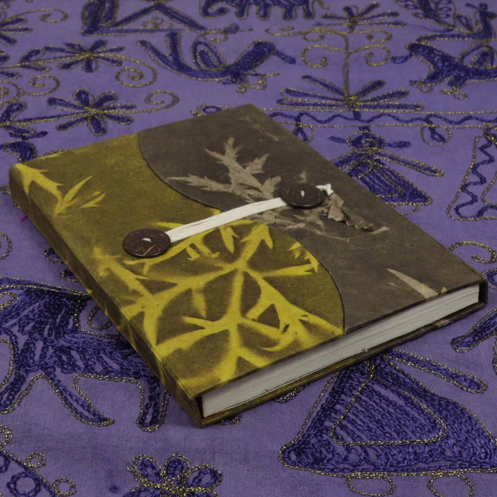 Handgemachtes Poesiealbum UND Nepal aus MAGIE Papier KUNST Lokta Notizbuch Tagebuch Tagebuch