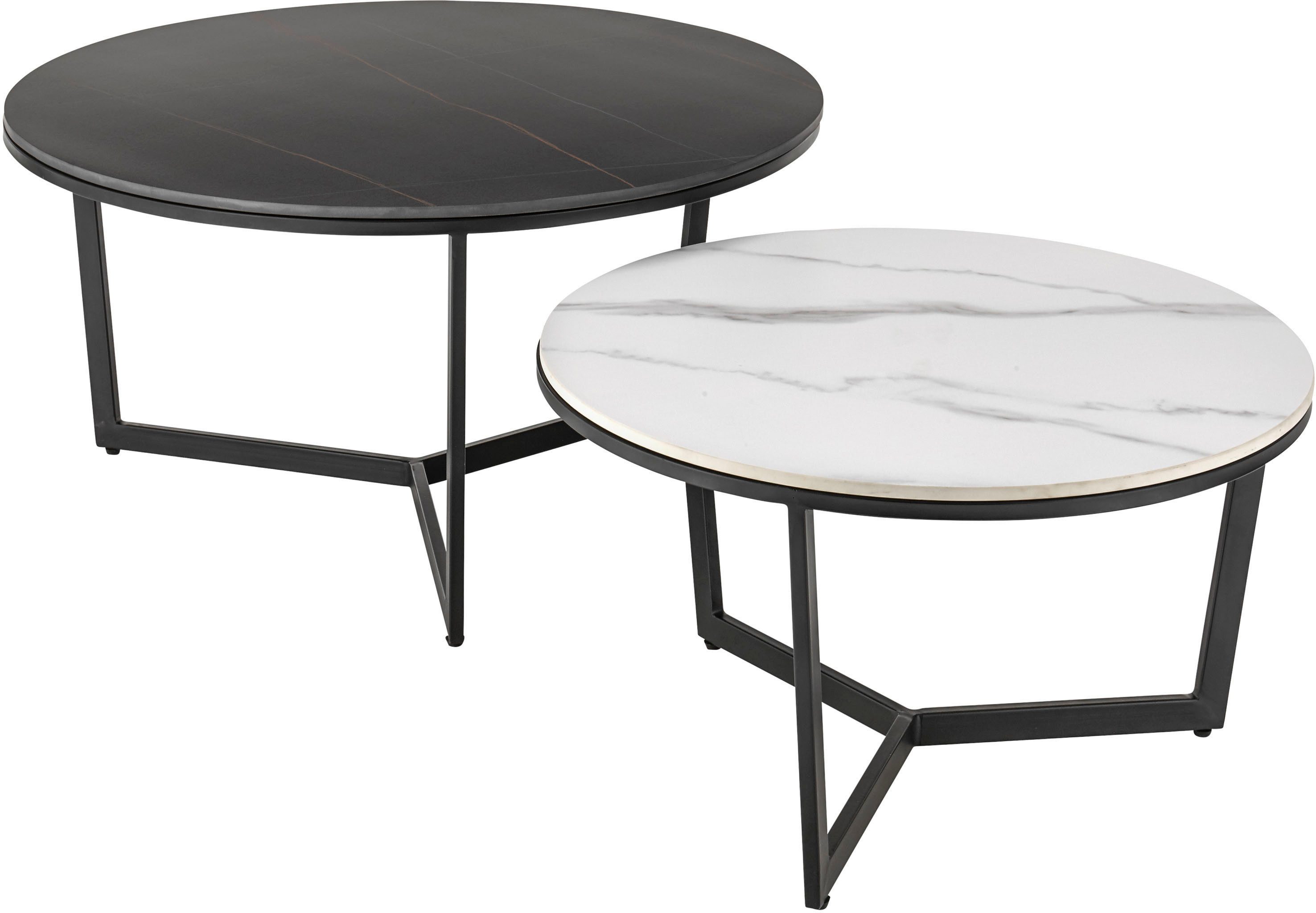 Stolkom Sp.z.o.o. Couchtisch Harper, 2-er Set günstig online kaufen
