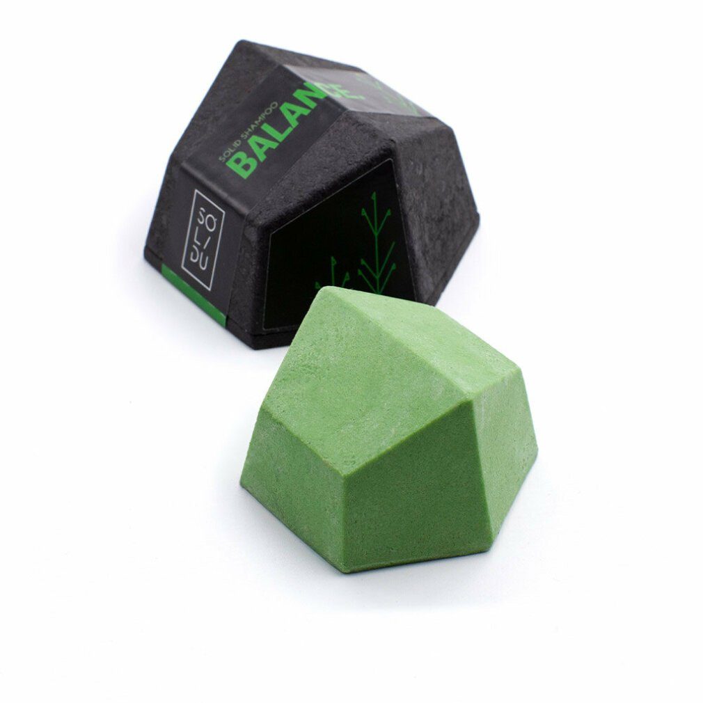 Solidu Haarshampoo The Balance Rosemary & Mint Shampoo Bar Oily Hair 70g