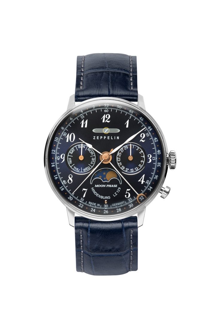 ZEPPELIN Multifunktionsuhr Hindenburg LZ 129 Mondphase 7037-3, (1-tlg), Arm günstig online kaufen