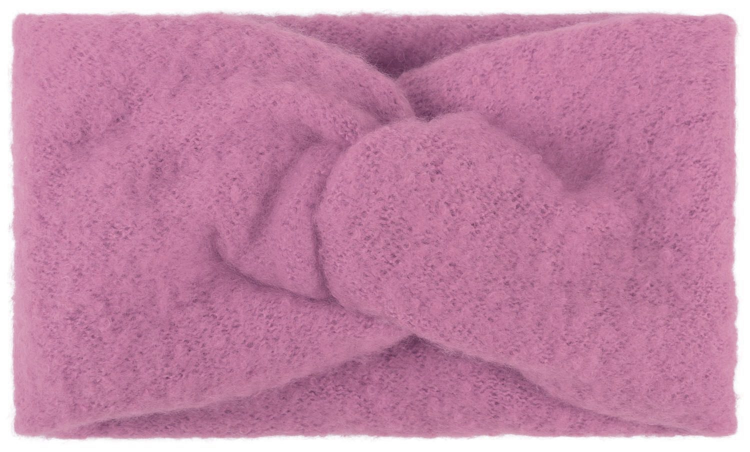 styleBREAKER Stirnband Weiches Feinstrick Stirnband mit Twist Knoten (1-St)