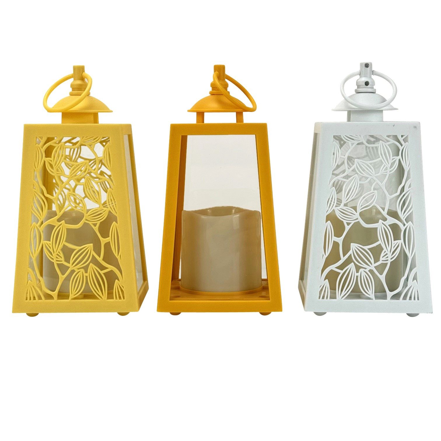 Online-Fuchs LED Laterne 3er Set Deko Laternen für draußen - Outdoor geeign günstig online kaufen