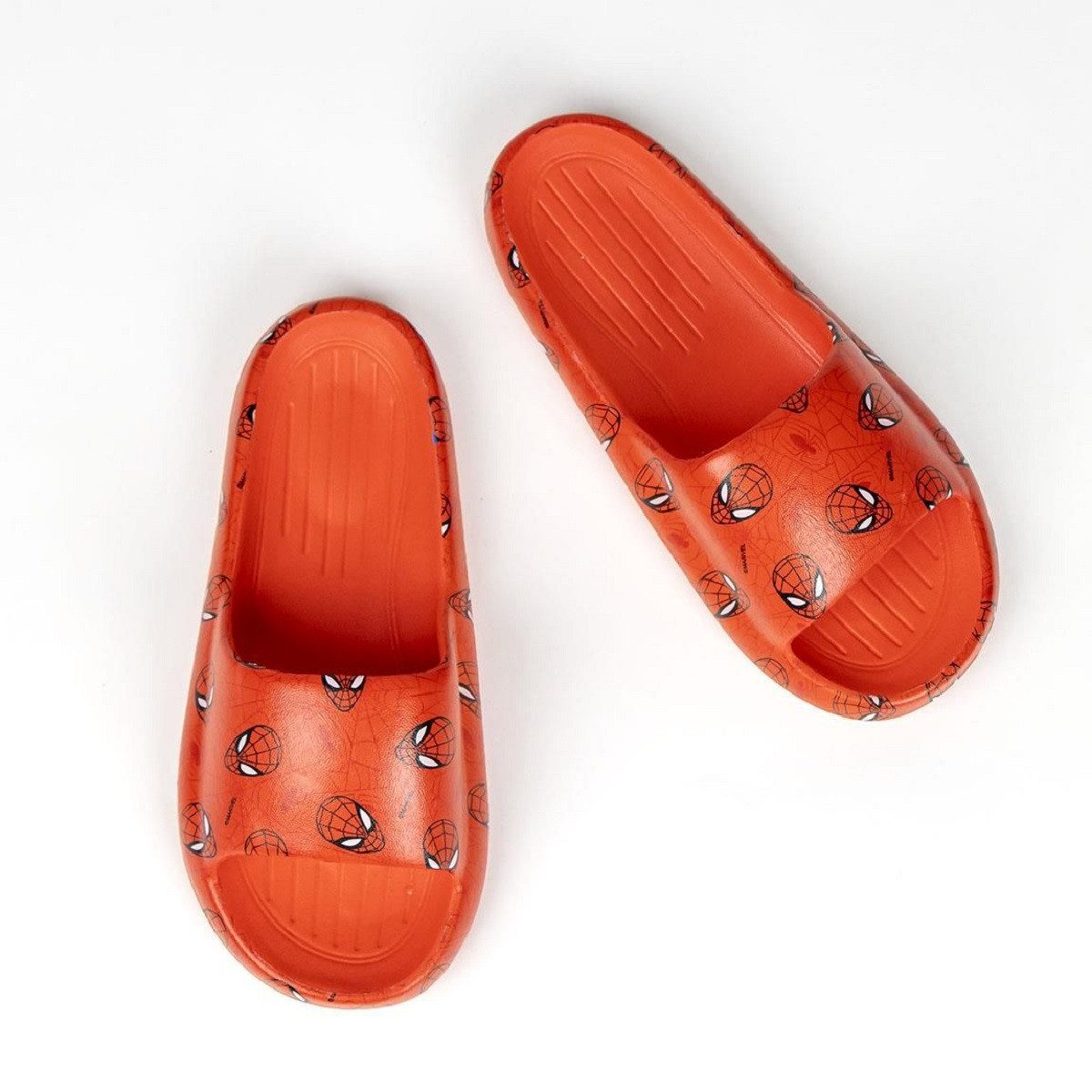 Spiderman Kinder Badelatschen – wasserfeste Sandalen für Pool & Dusche Badeschuh