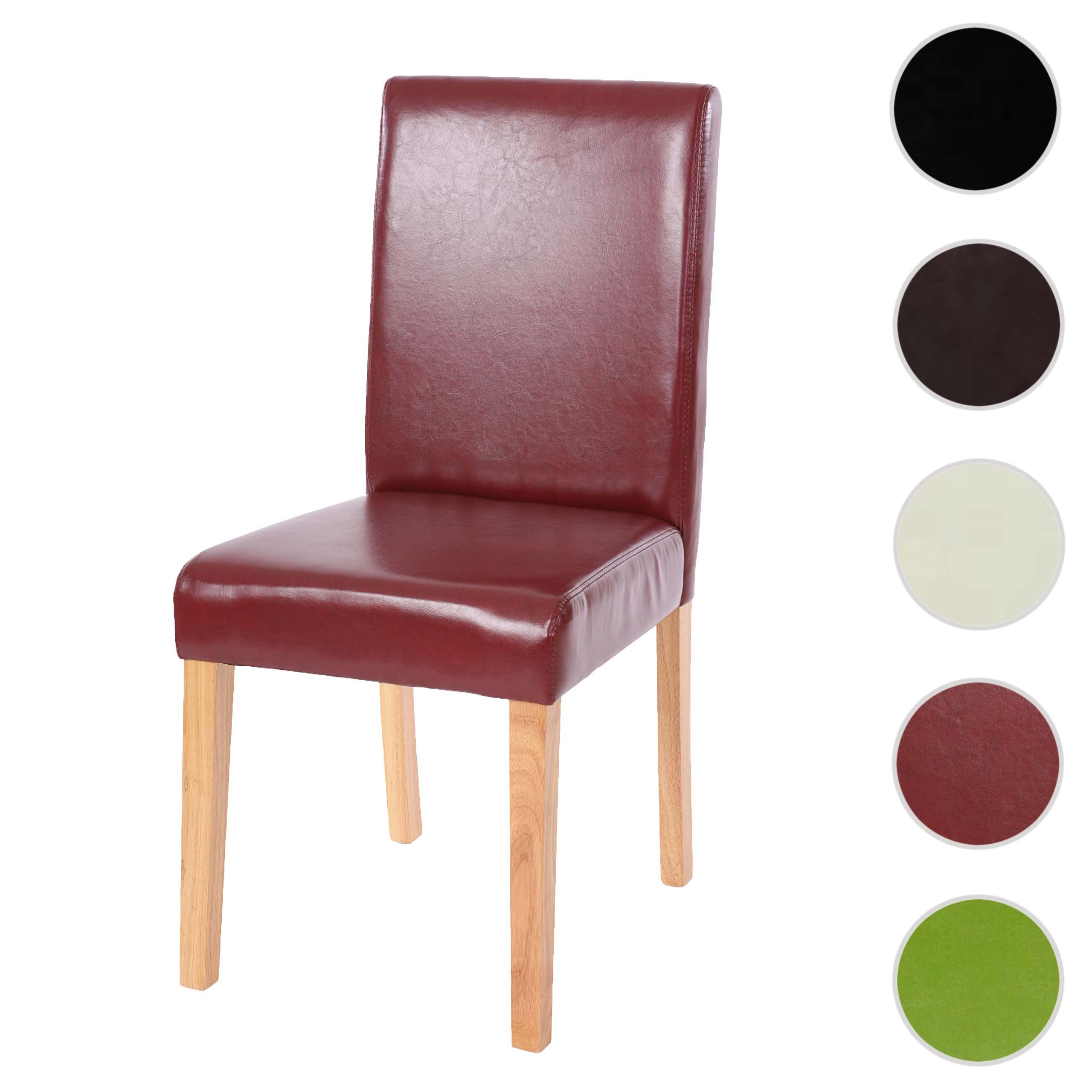 MCW Esszimmerstuhl Littau Grau Matt Dunkle Beine günstig online kaufen