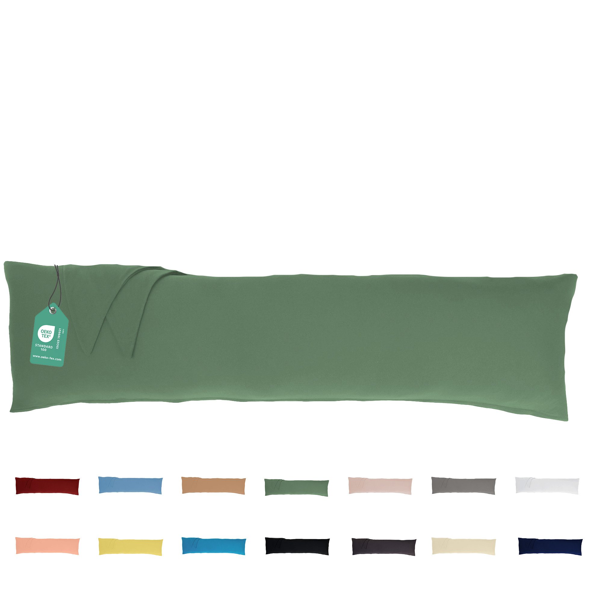livessa Seitenschläferkissen mit bezug 40x145 cm - Schwangersschaftskissen - Schlafkissen, Kissen mit Bezug, Seitenschläferkissen : 100% Mikrofaser, Kissenbezug: 100% Baumwolle, Stillkissen mit Kissenbezug