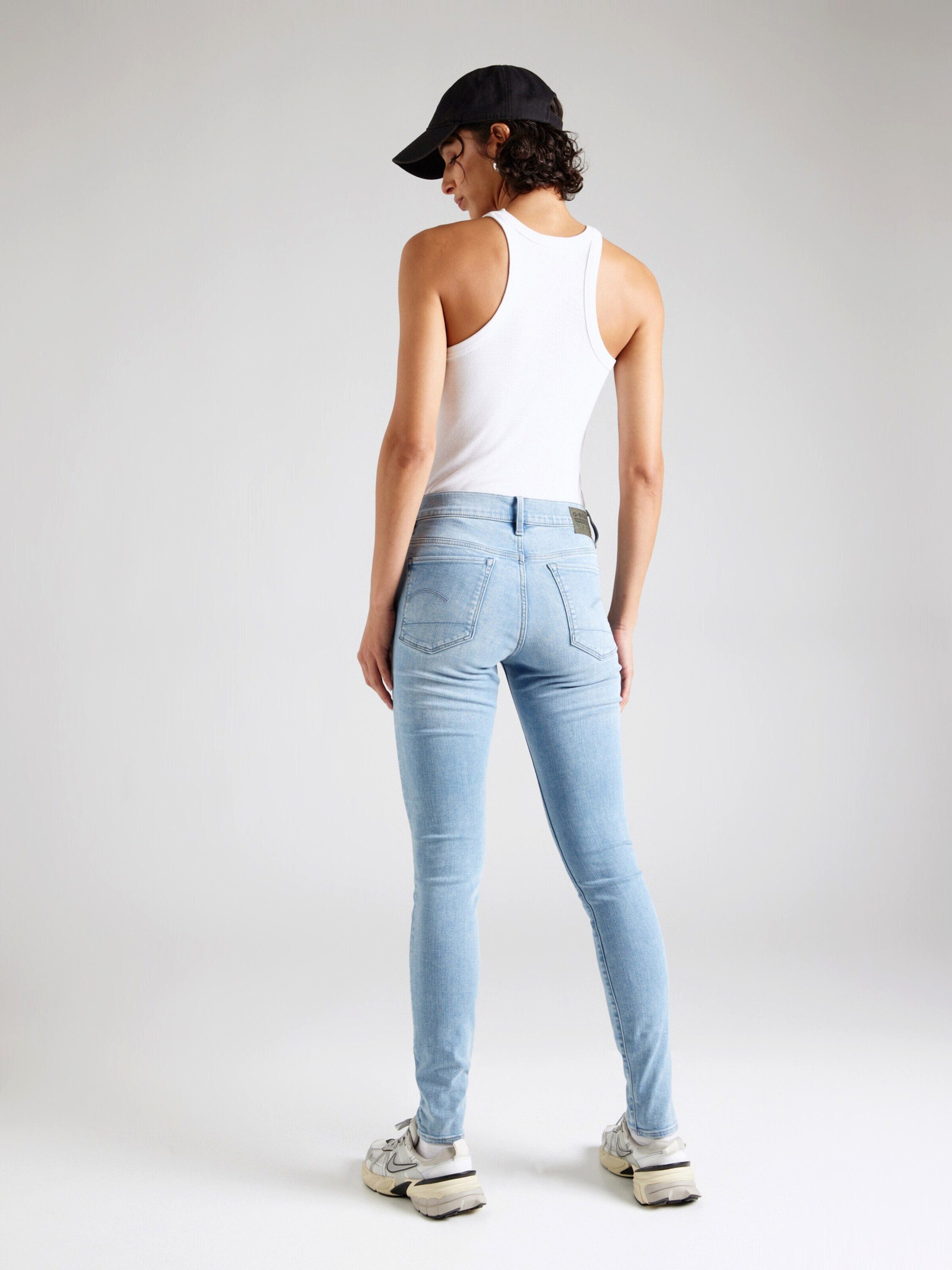 G-STAR Skinny-fit-Jeans 3301 (1-tlg) Patches günstig online kaufen