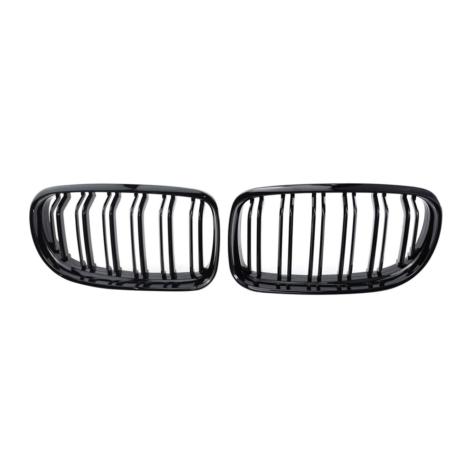 Frontstoßstange 2009-2011 BMW 3er E90 Limo M4 Nieren Kühlergrill Schwarz Glanz