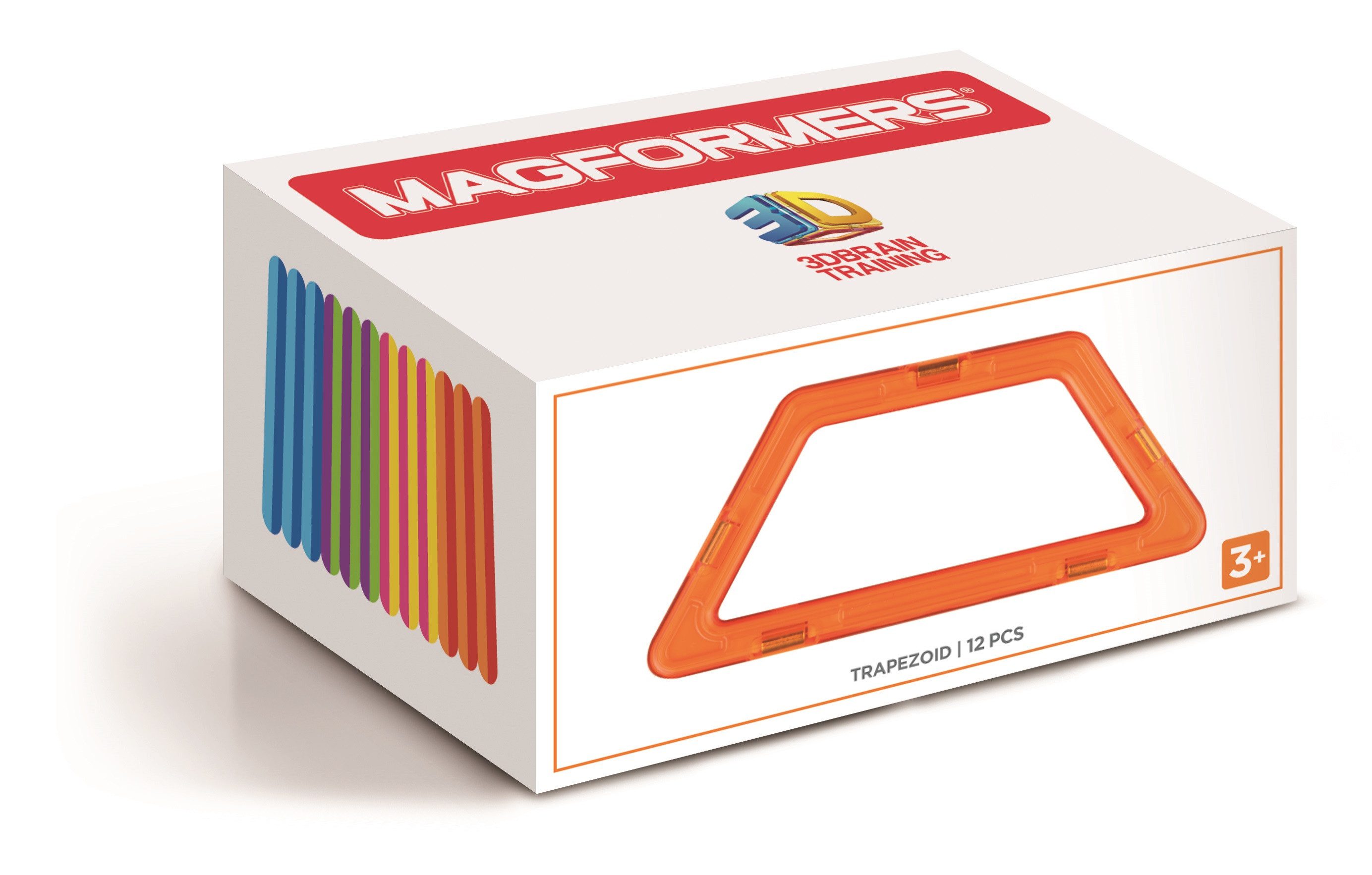 MAGFORMERS 278-35 - Magformers Trapezoid 12P Magnetspielbausteine, (12 St)