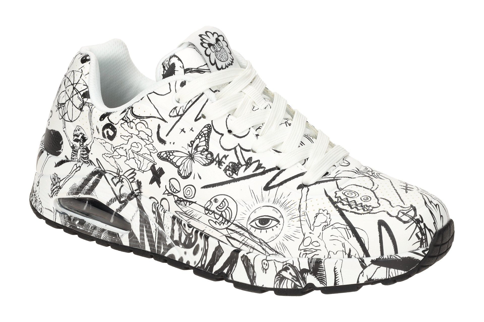 Skechers 183501 WBK Schnürschuh