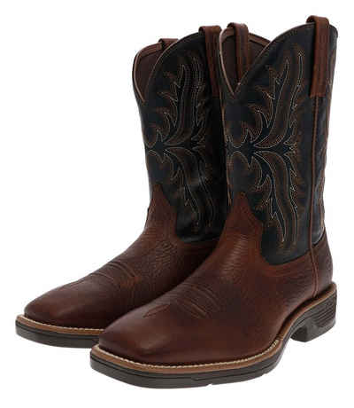 Ariat RIDGEBACK Braun Cowboystiefel Herren Westernreitstiefel