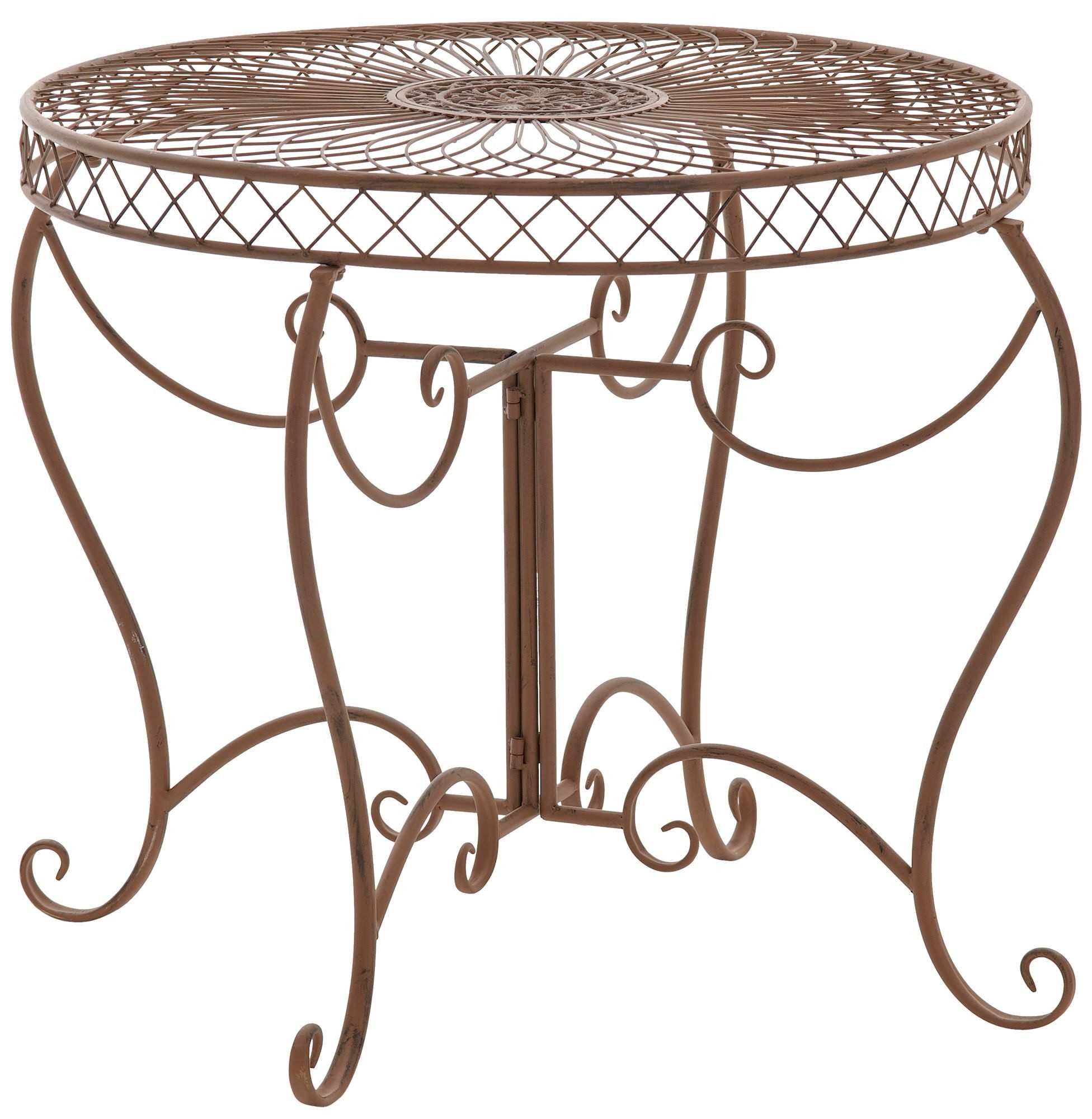 CLP Gartentisch Sheela (1er), aus pulverbeschichtetem Eisen