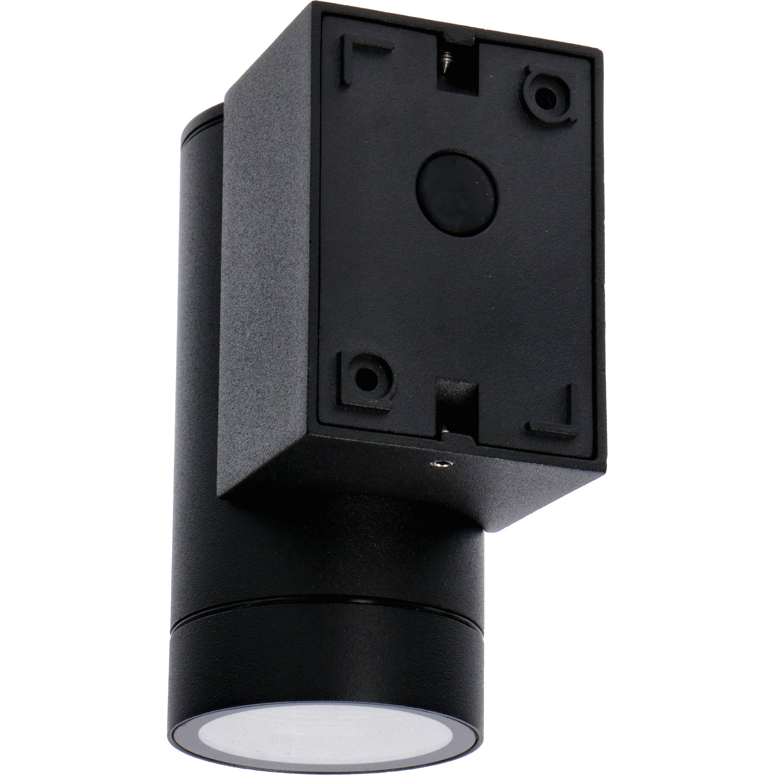 LED 1x 35W für LED, bis GU10 IP44 light Außen-Wandleuchte, anthrazit LED's Halogen LED 1000674 und Außen-Wandleuchte