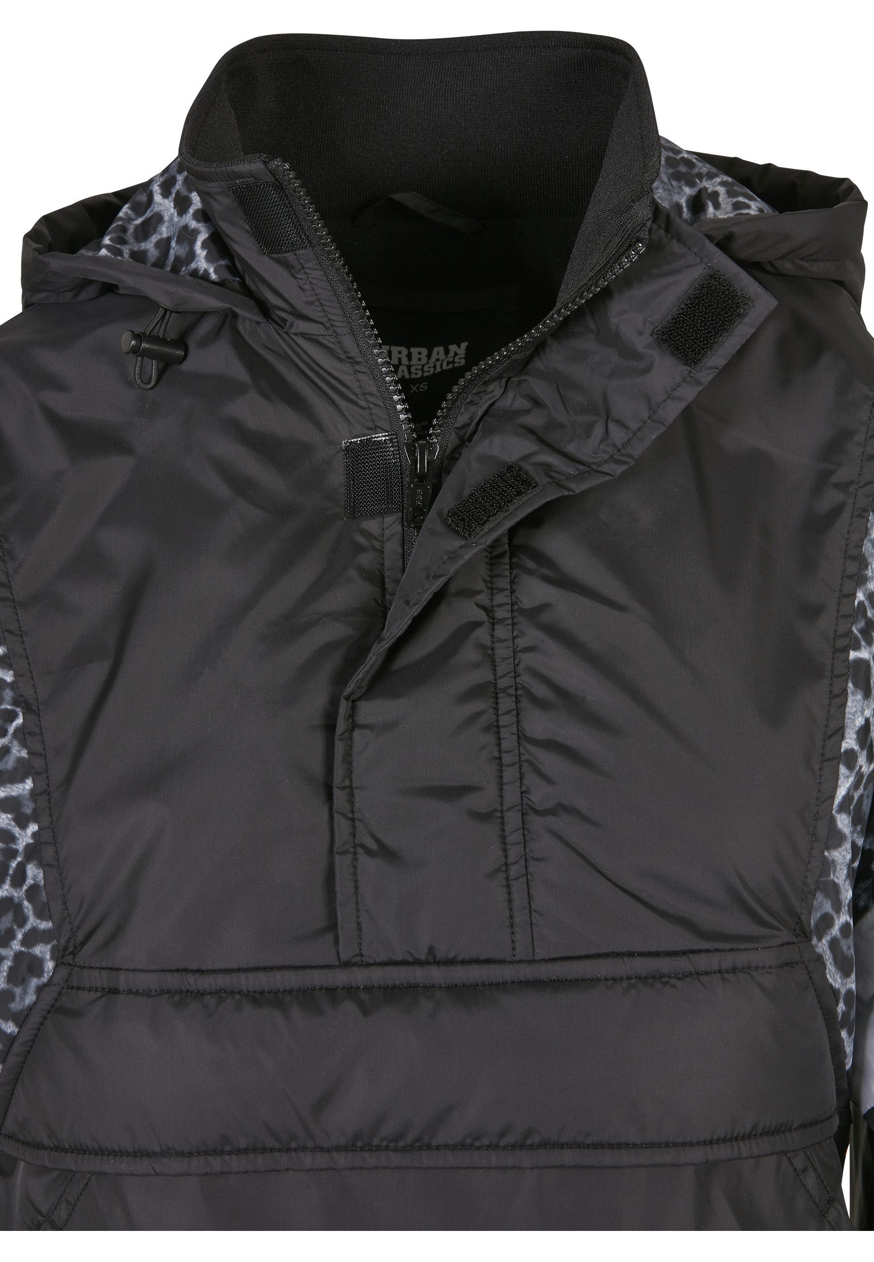 URBAN CLASSICS Allwetterjacke Urban Classics Damen Ladies AOP Mixed Pull Over Jacket (1-St)