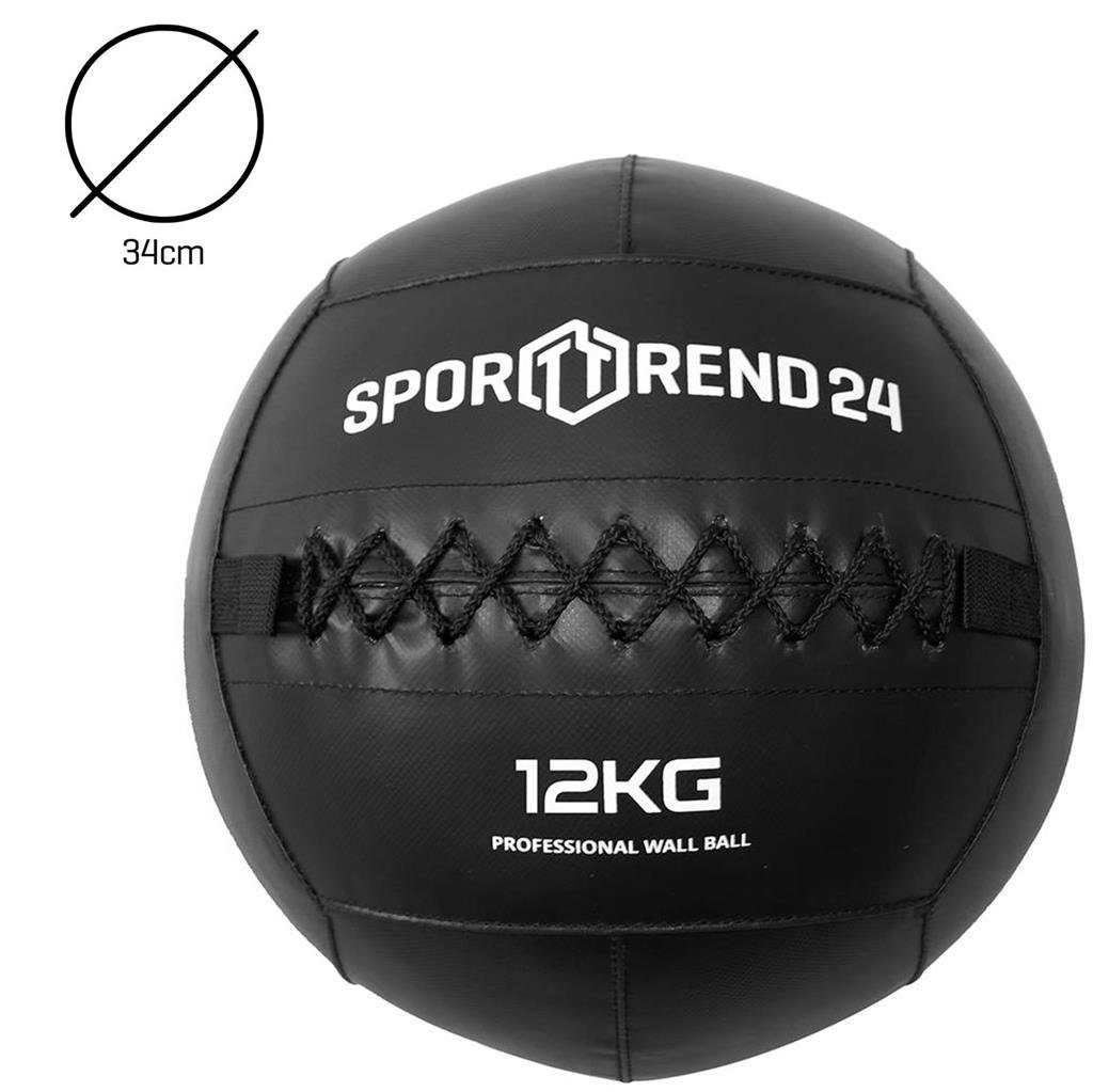 Ball Wall 12kg, Sportball Gewichtsball Sporttrend Wallball 24 Gewichtball Slamball Fitnessball Medizinball Trainingsball