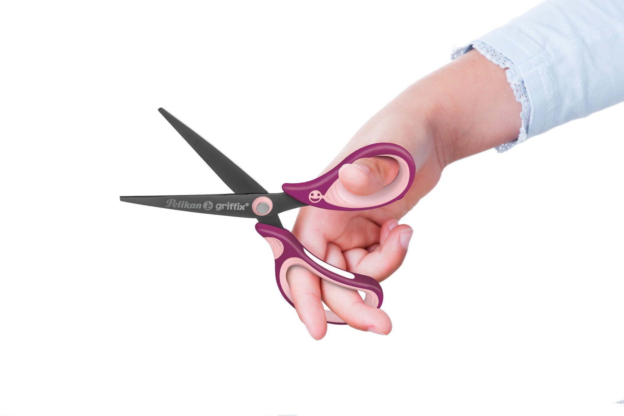 Pelikan Haushaltsschere Pelikan griffix® Schulschere spitzf für Rechtshänder / Farbe: Sweet Be