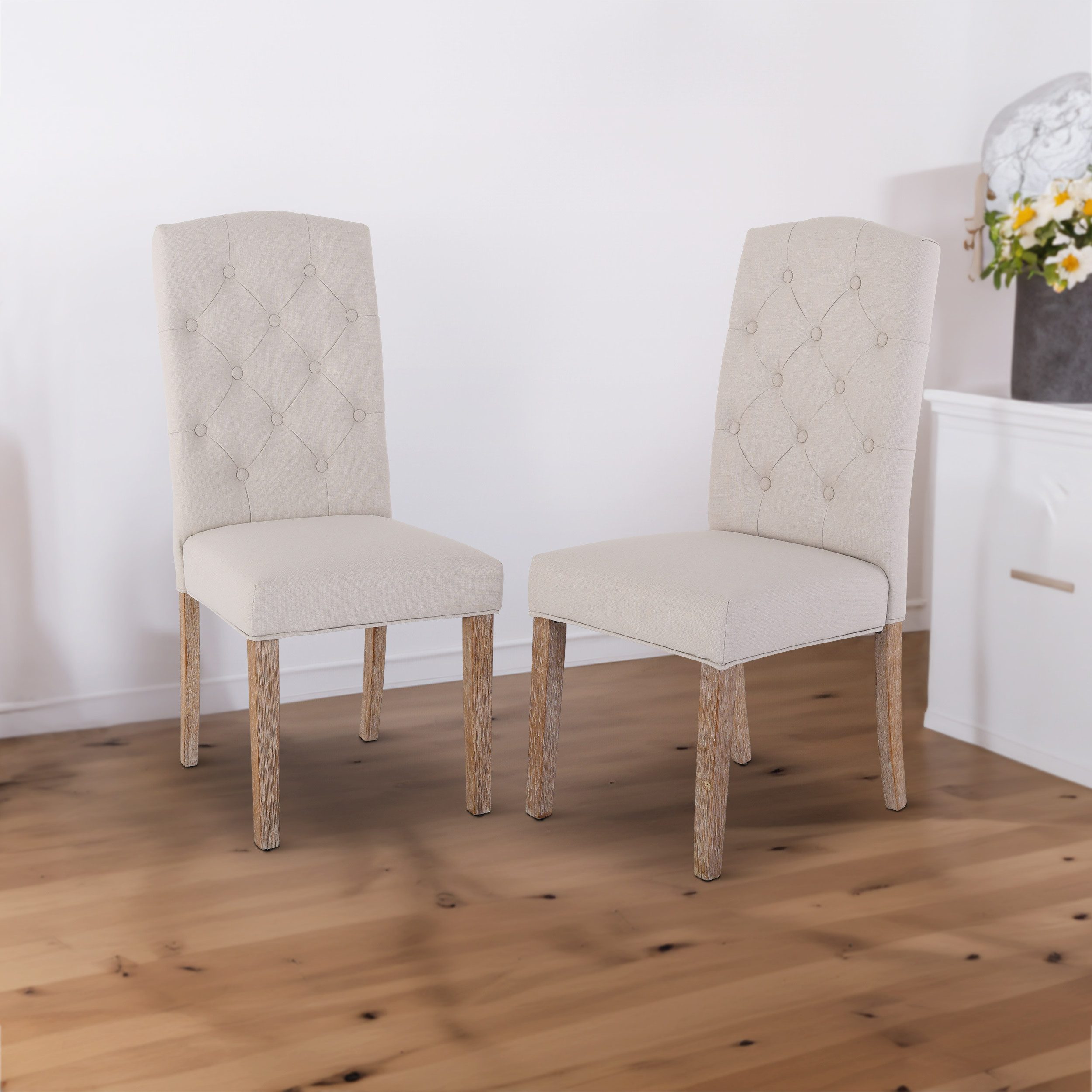 Raburg Esszimmerstuhl Polsterstuhl mit Chesterfield-Design und günstig online kaufen