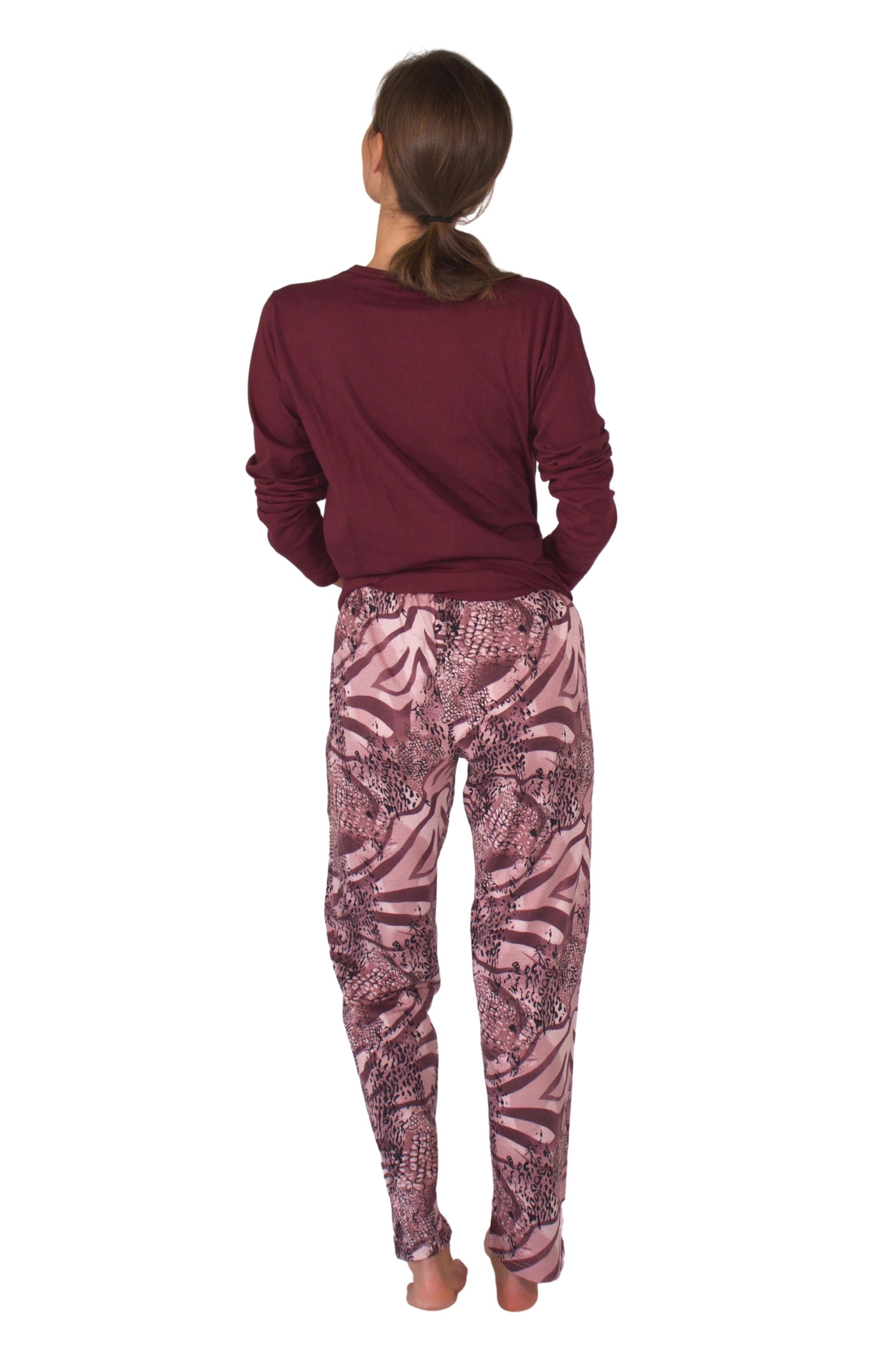 Pyjama Pyjama Schlafanzug DF657 Knopfeiste Consult-Tex (Packung) Mit Damen
