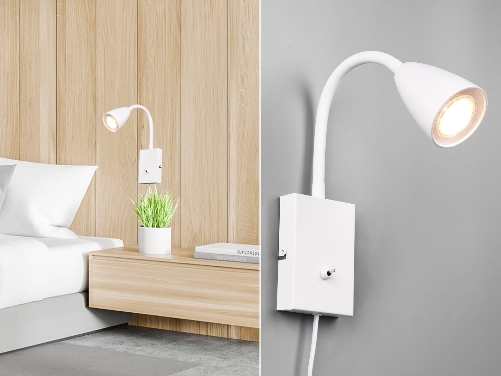 TRIO Leuchten LED Leselampe, Dimmfunktion, LED günstig online kaufen