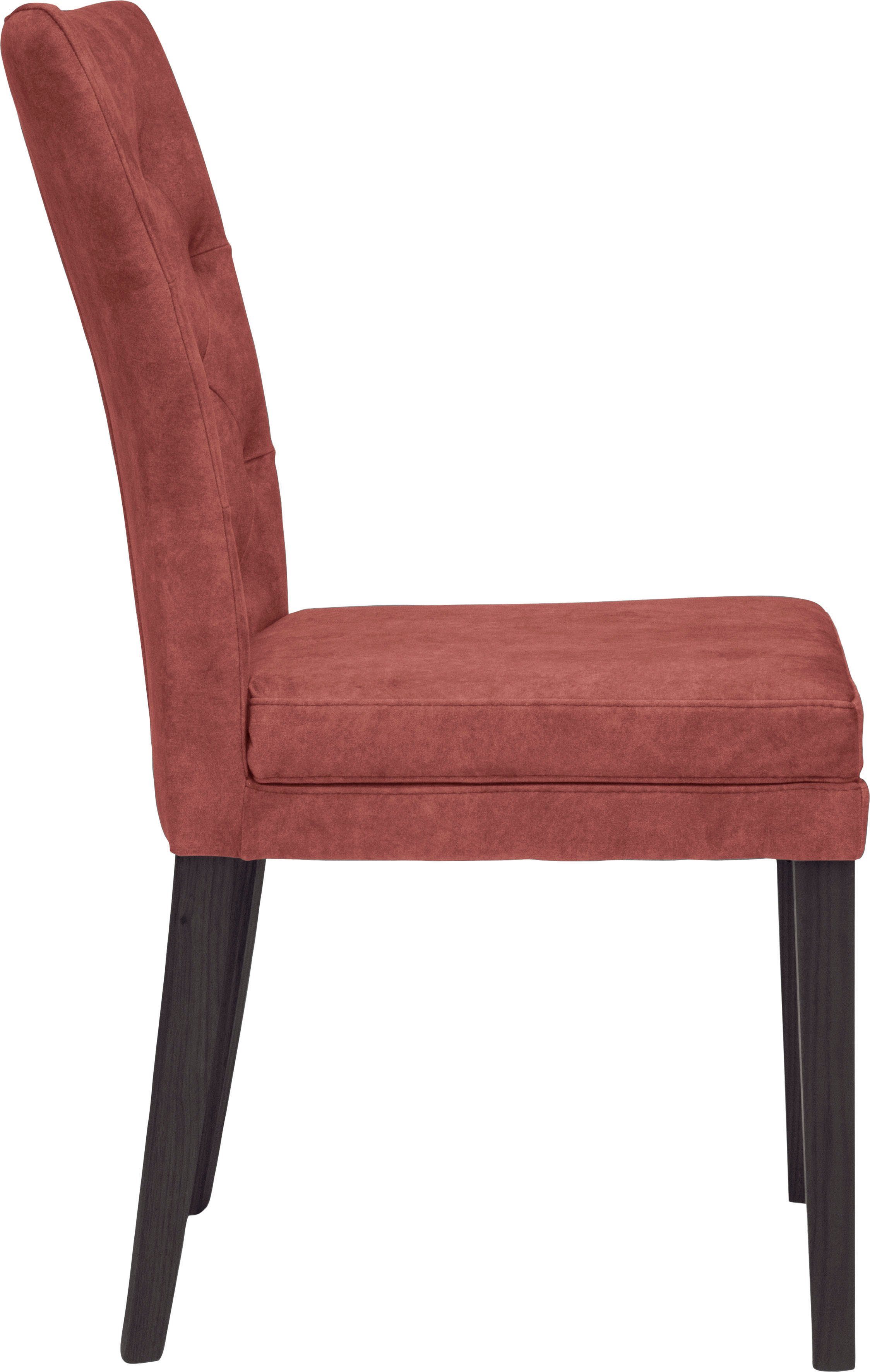 Home affaire 4-Fußstuhl Colorado (Set, 2 St), Beine aus Buche, wengefarben lackiert, Im 2er, 4er oder 6er-Set – Bild 5 von 5