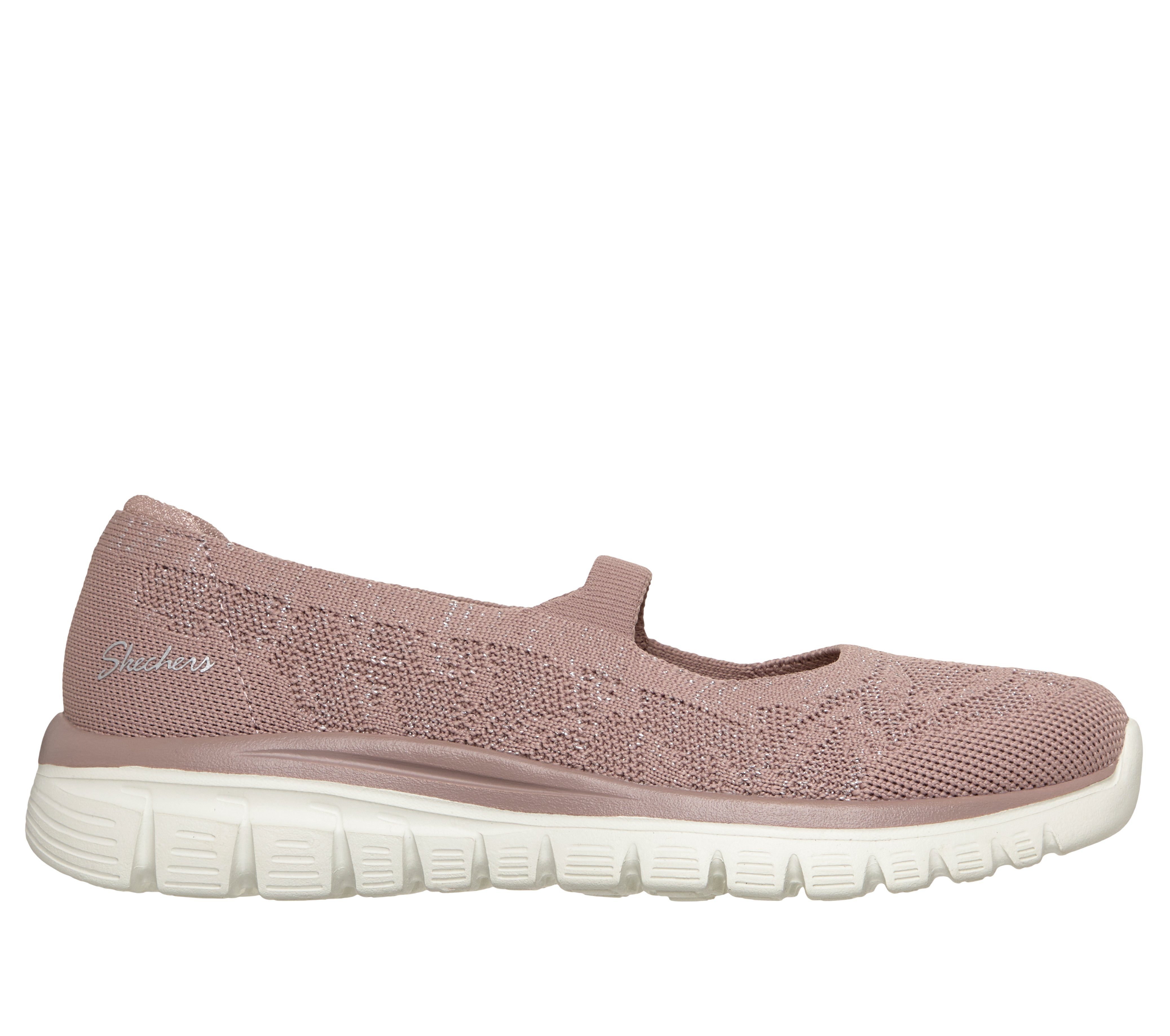 Skechers GRACEFUL Ballerina Freizeitschuh, Schlupfschuh, Slipper mit Stretch-Fit – Bild 5 von 5