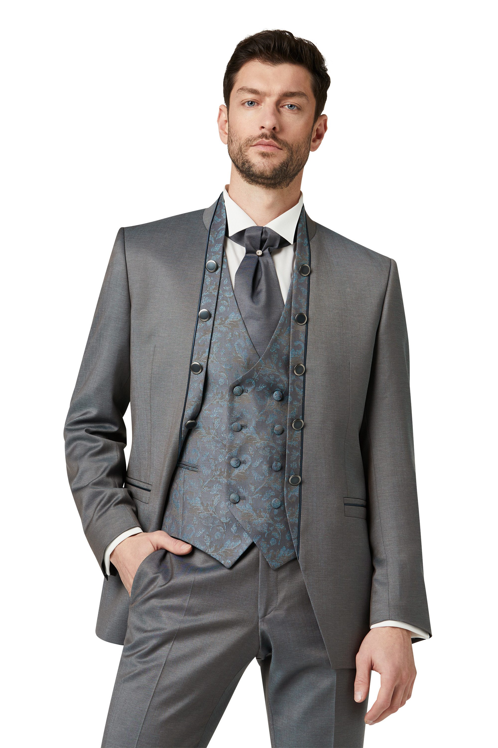 Digel Anzugsakko Ranko (1-tlg., Schurwolle) Touching Buttons