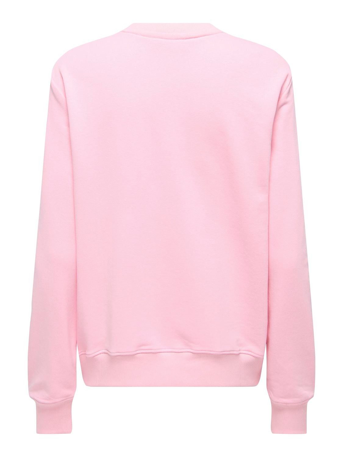 ONLY Sweatshirt ONLADELLE L/S O NECK UB CS SWT Baumwollmischung, regular fi günstig online kaufen
