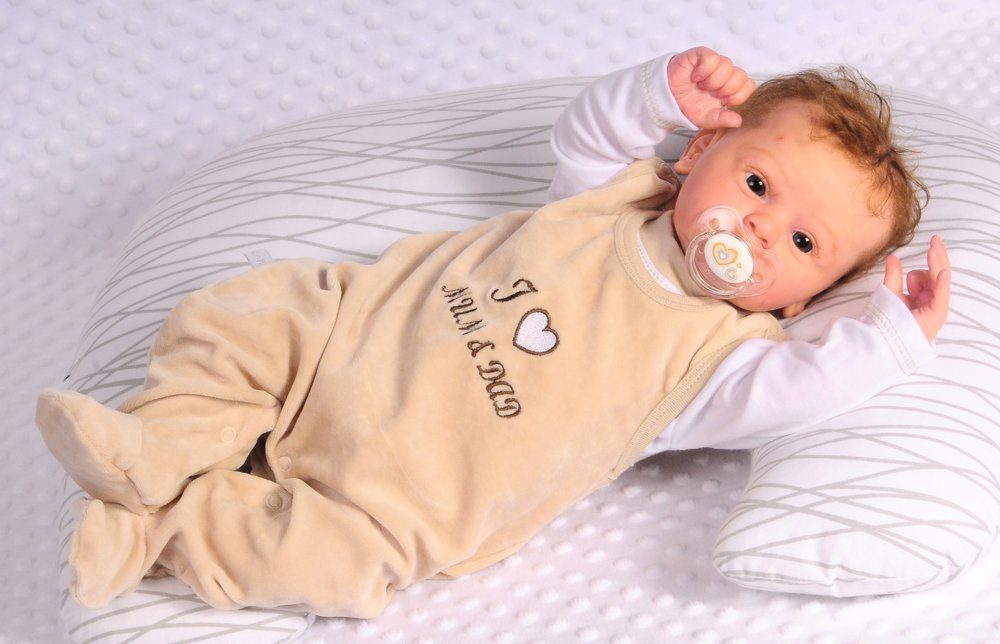 La Bortini Strampler Strampler und Shirt Baby Anzug warm 44 50 56 62 68 74