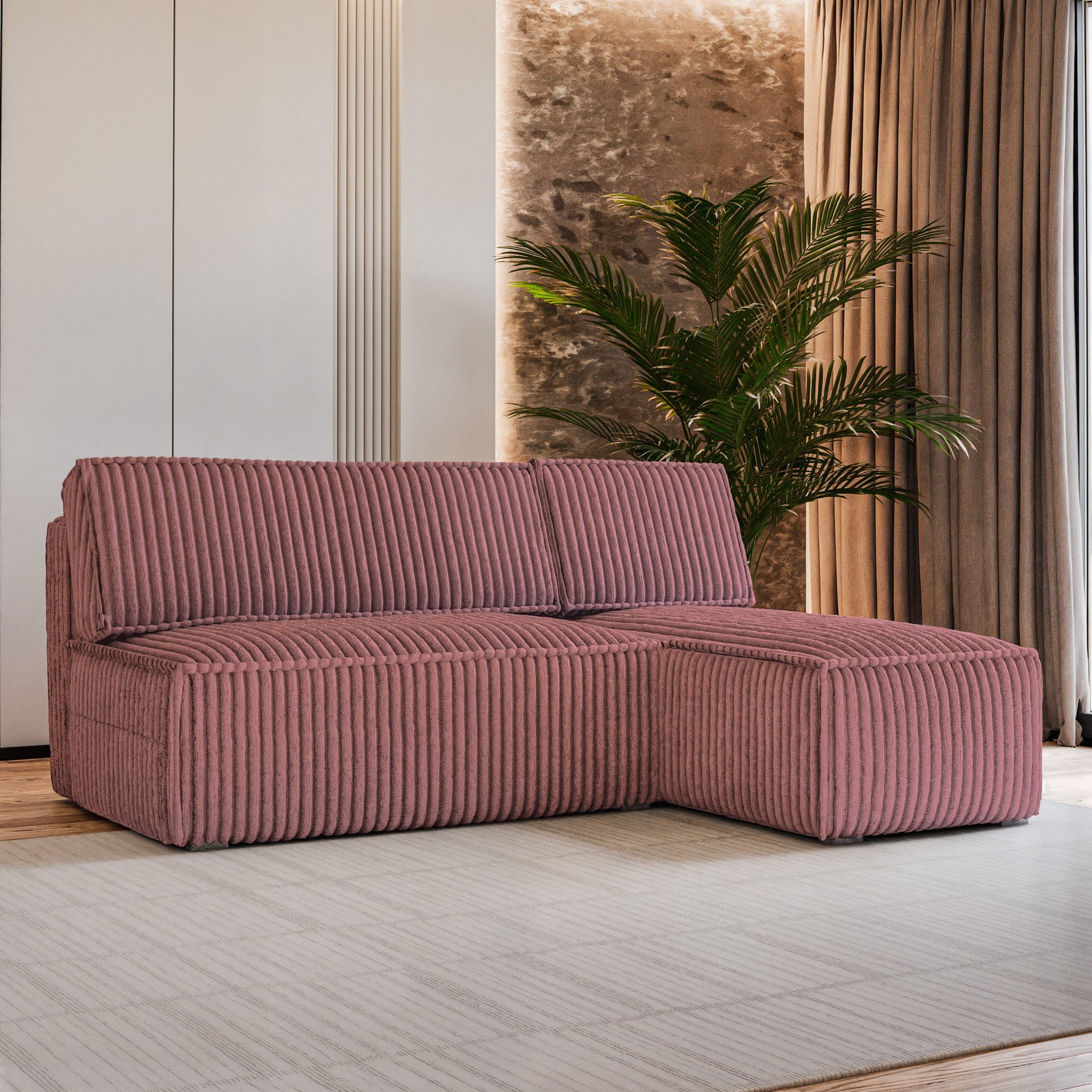 Masseno Ecksofa BRISO mit Schlaffunktion L-Form, günstig online kaufen