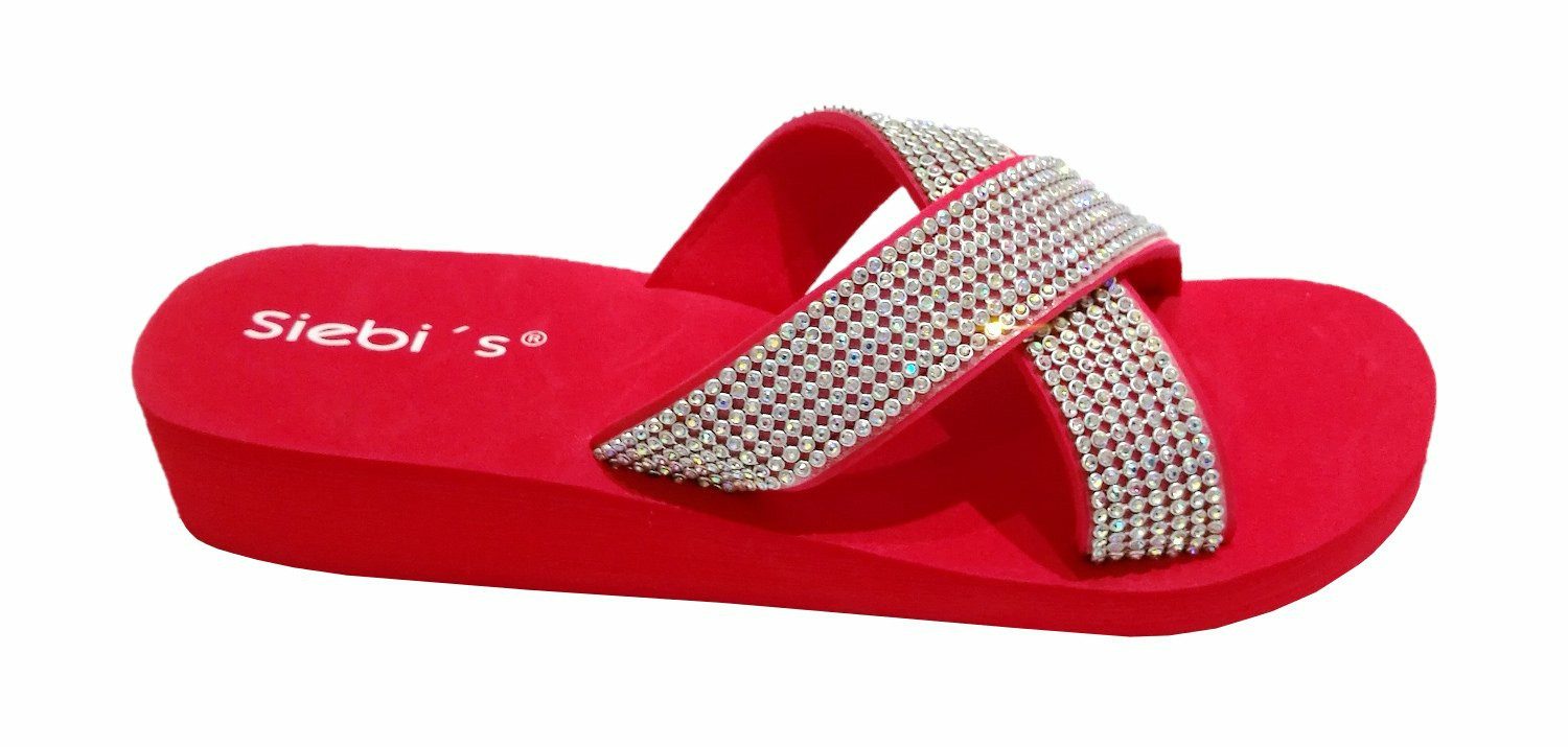 Siebi`s Plateau Sandalen für Damen Sandale (keine Angabe, keine Angabe)