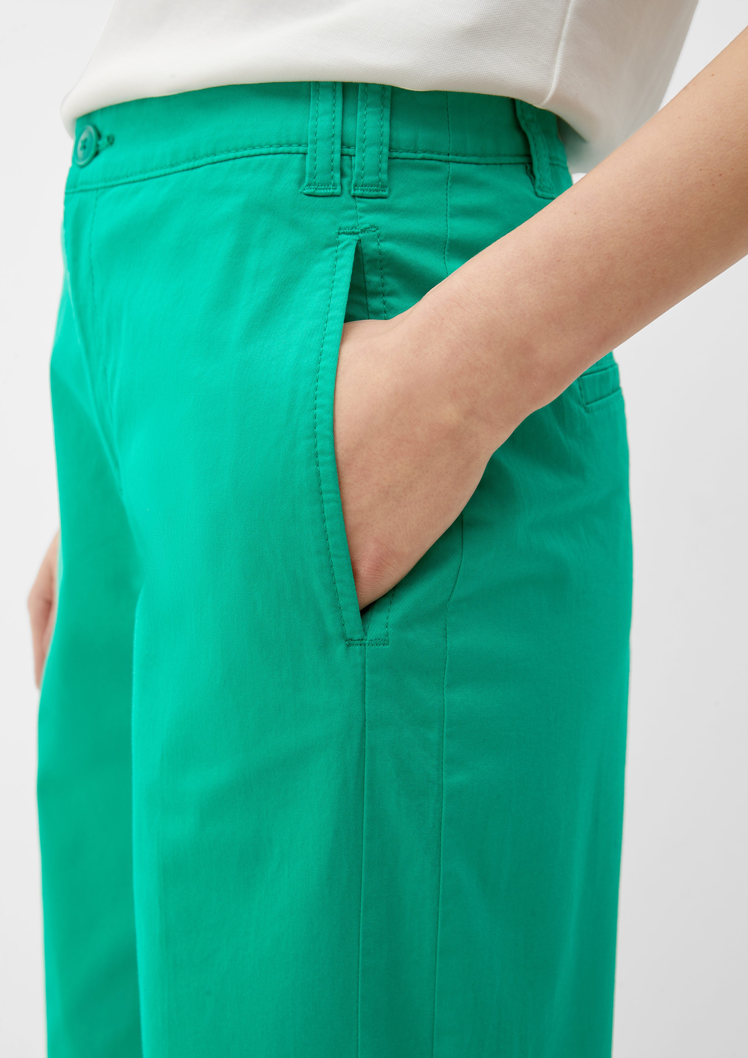 s.Oliver 3/4-Hose Regular: Culotte mit High günstig online kaufen