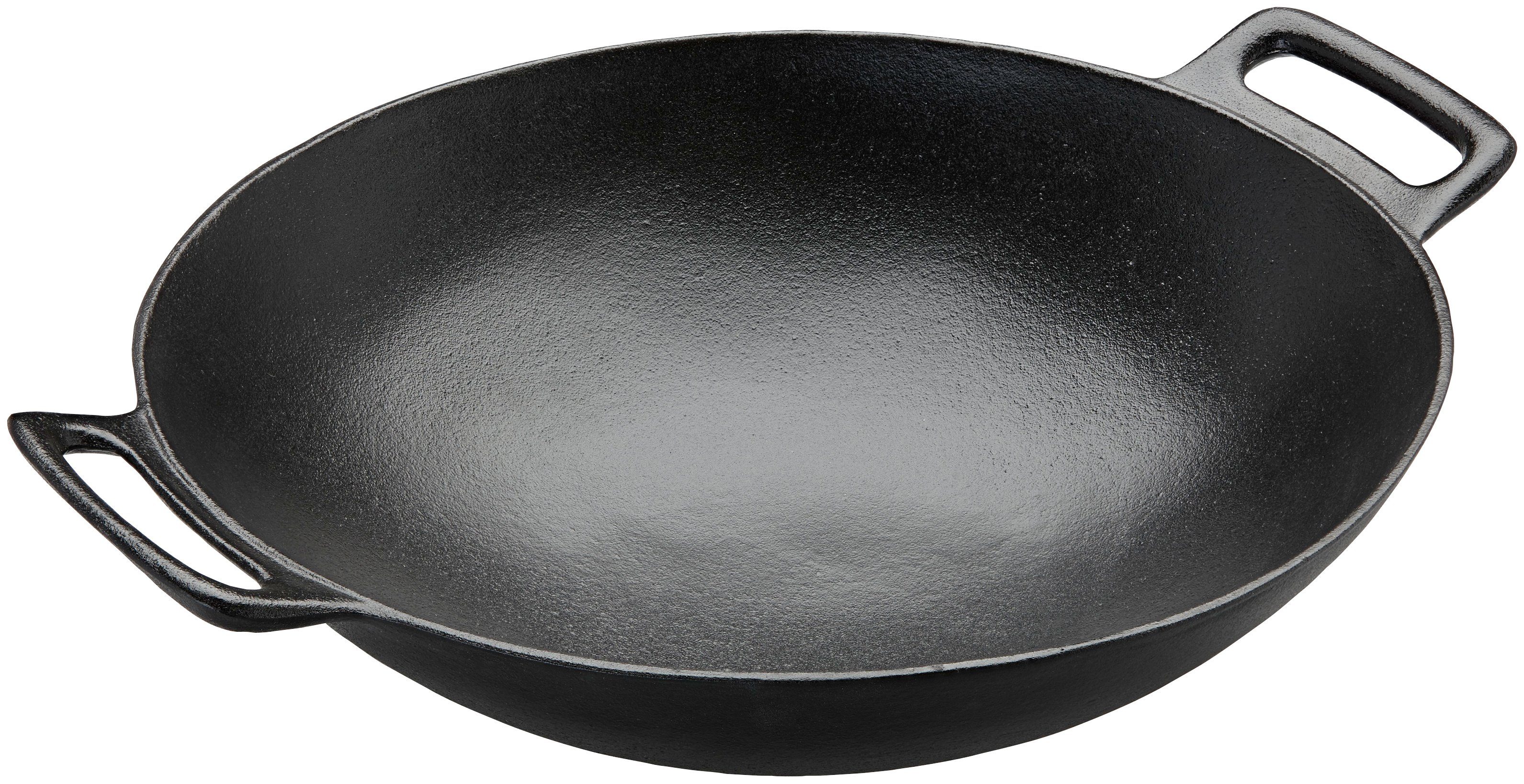 RÖSLE Wok VARIO, 25409, Gusseisen (1-tlg), für Herd und Grill