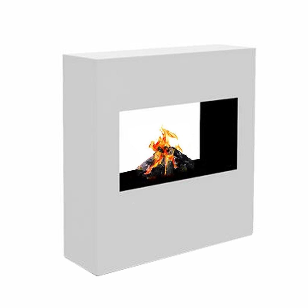 GLOW FIRE Elektrokamin »GLOW FIRE Goethe Elektrokamin Opti Myst 600, 3D  Wasserdampf Feuer, elektrischer Raumteiler Standkamin mit Fernbedienung,  Tunnel Kamin, Regelbarer Flammeneffekt, 100 cm, Weiß (OMC 600)« online  kaufen | OTTO