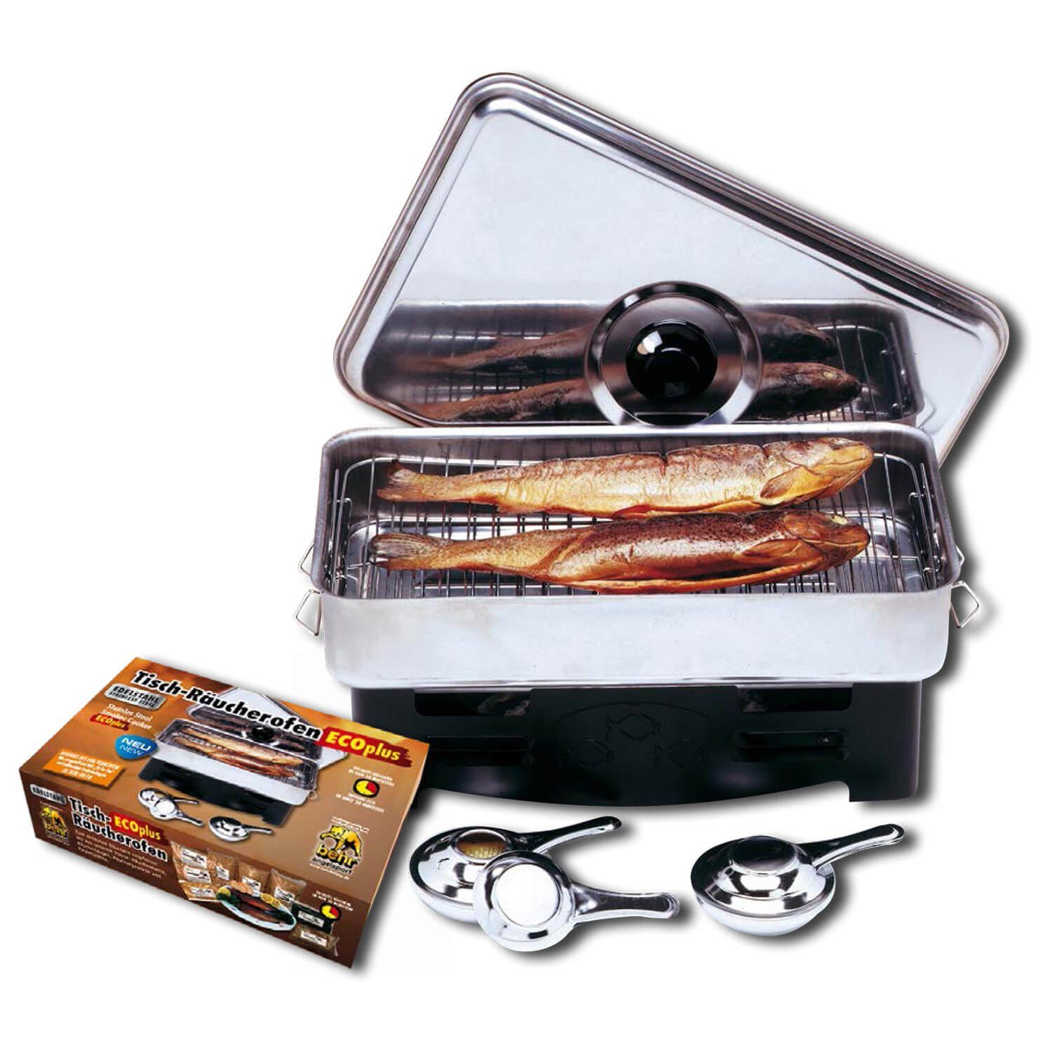 Behr Räucherofen Behr Tischräucherofen Eco Plus Edelstahl
