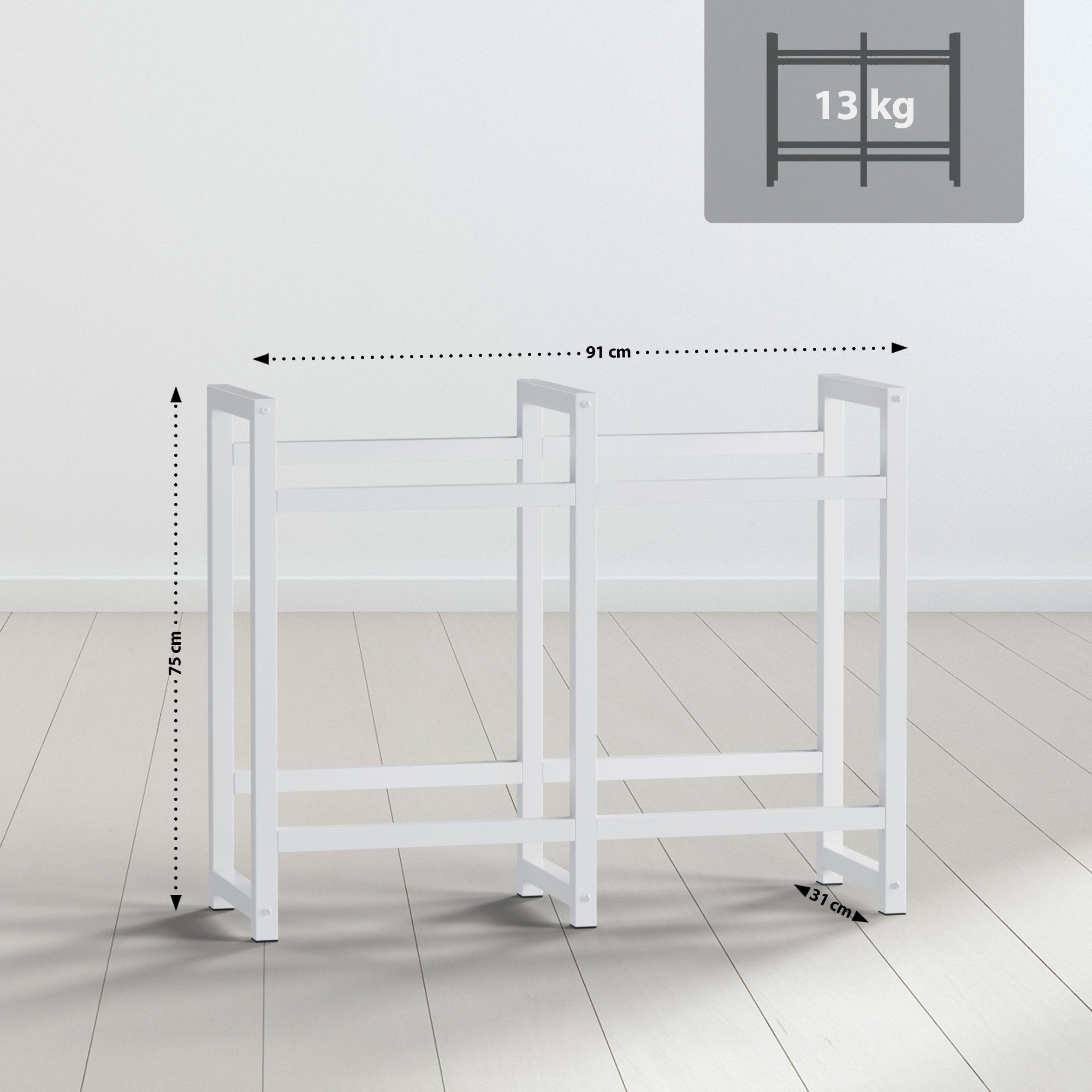 CLP Standregal Stack, Getränkekistenständer aus stabilem günstig online kaufen