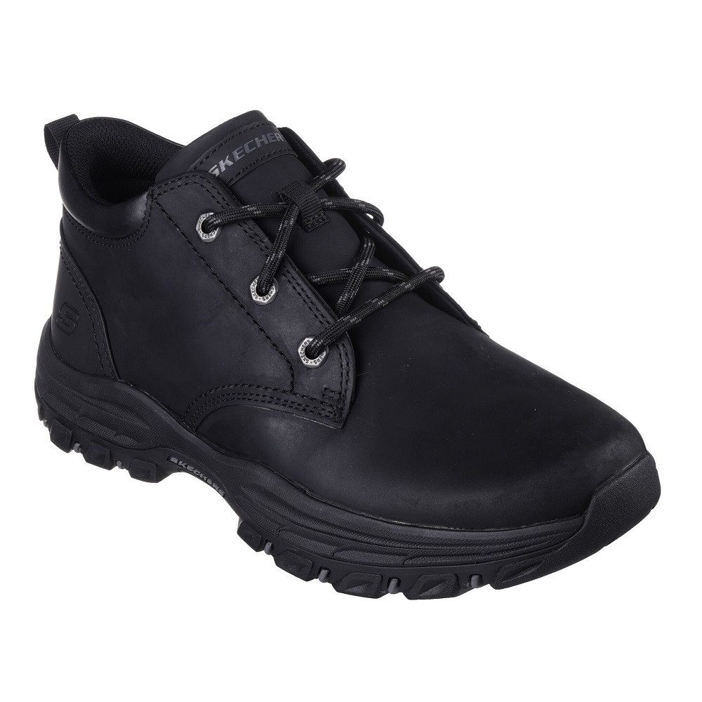 Skechers Knowlson-Ramhurst Herren Stiefel Wanderschuh Freizeit 204921 BLK Stiefel Komfort