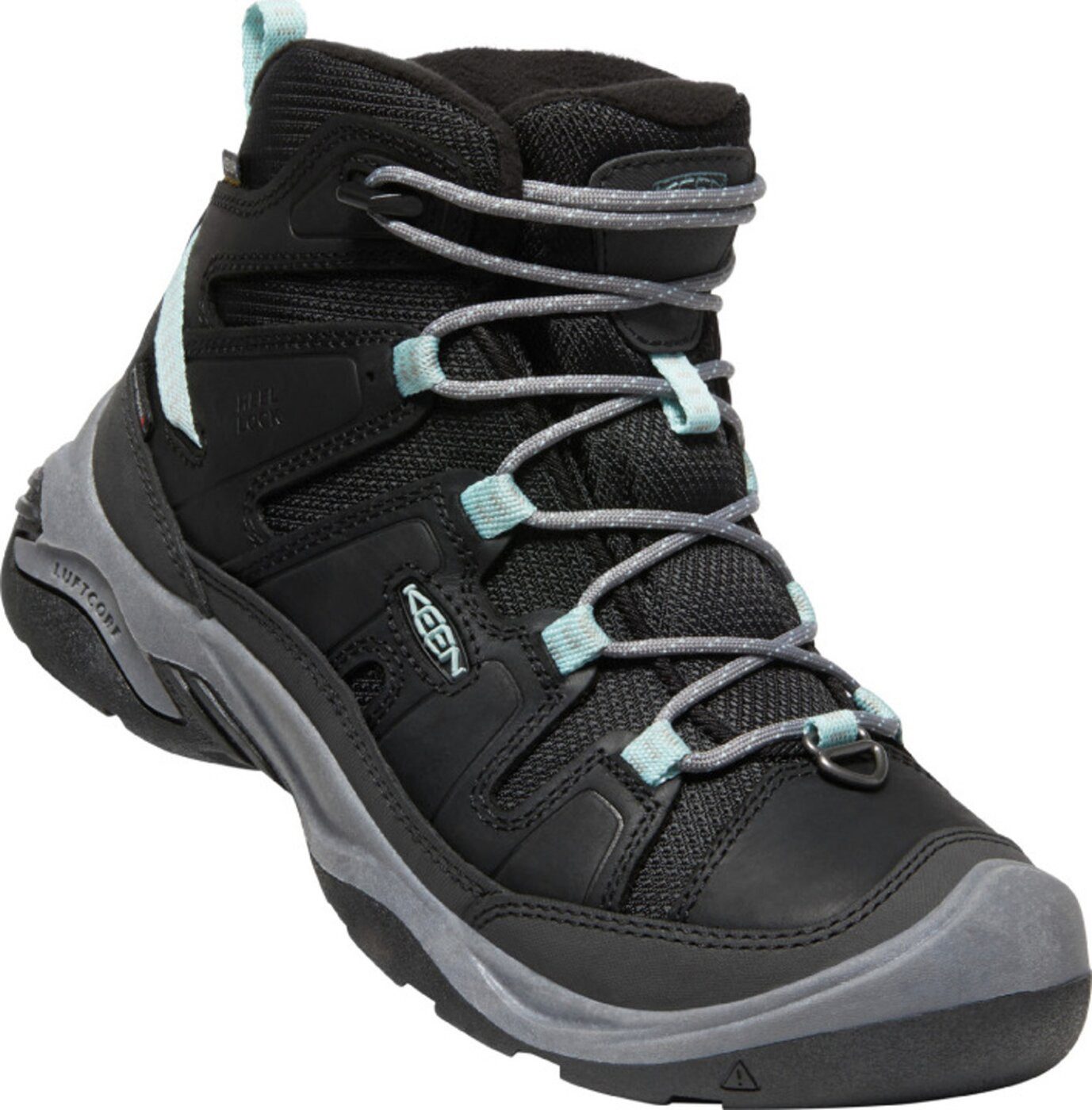 Keen CIRCADIA MID POLAR W-BLACK/CLO BLACK/CLOUD BLUE Wanderschuh