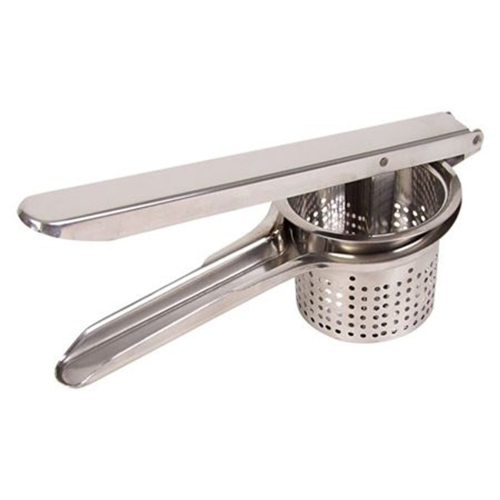 BURI Kartoffelstampfer Edelstahl-Kartoffelpresse Spaghetti-Eis Fruchtpresse Obstpresse Gemüse