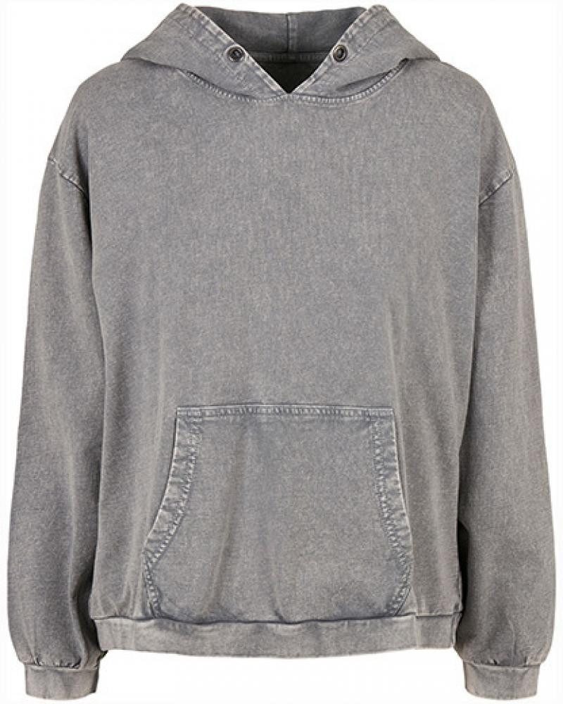 Build Your Brand Kapuzenpullover Ladies´ Acid Washed Oversize Hoody XS bis 5XL