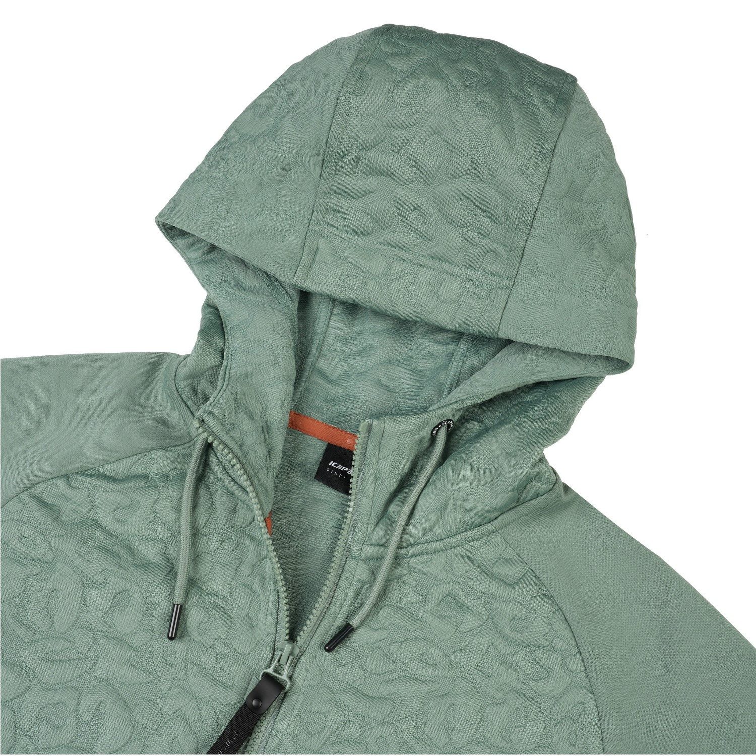 Icepeak Strickfleecejacke Amberg Midlayer mit Kapuze