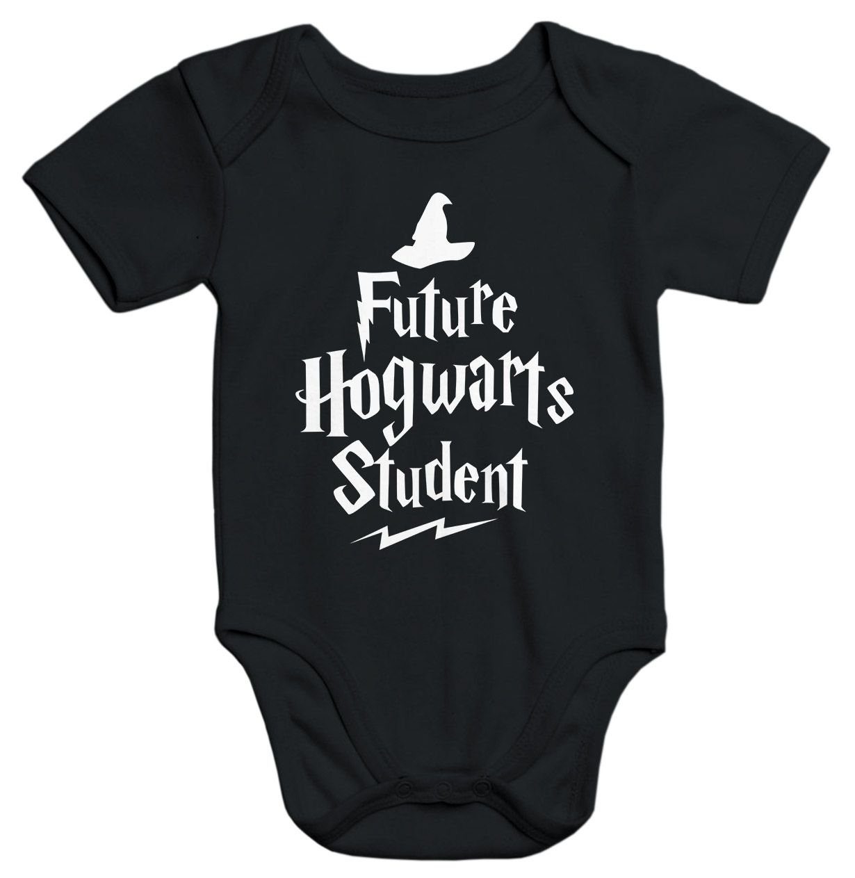 Body Kurzarm Baby Body HP Future Student Jungen Mädchen Onesie Bodyshirt