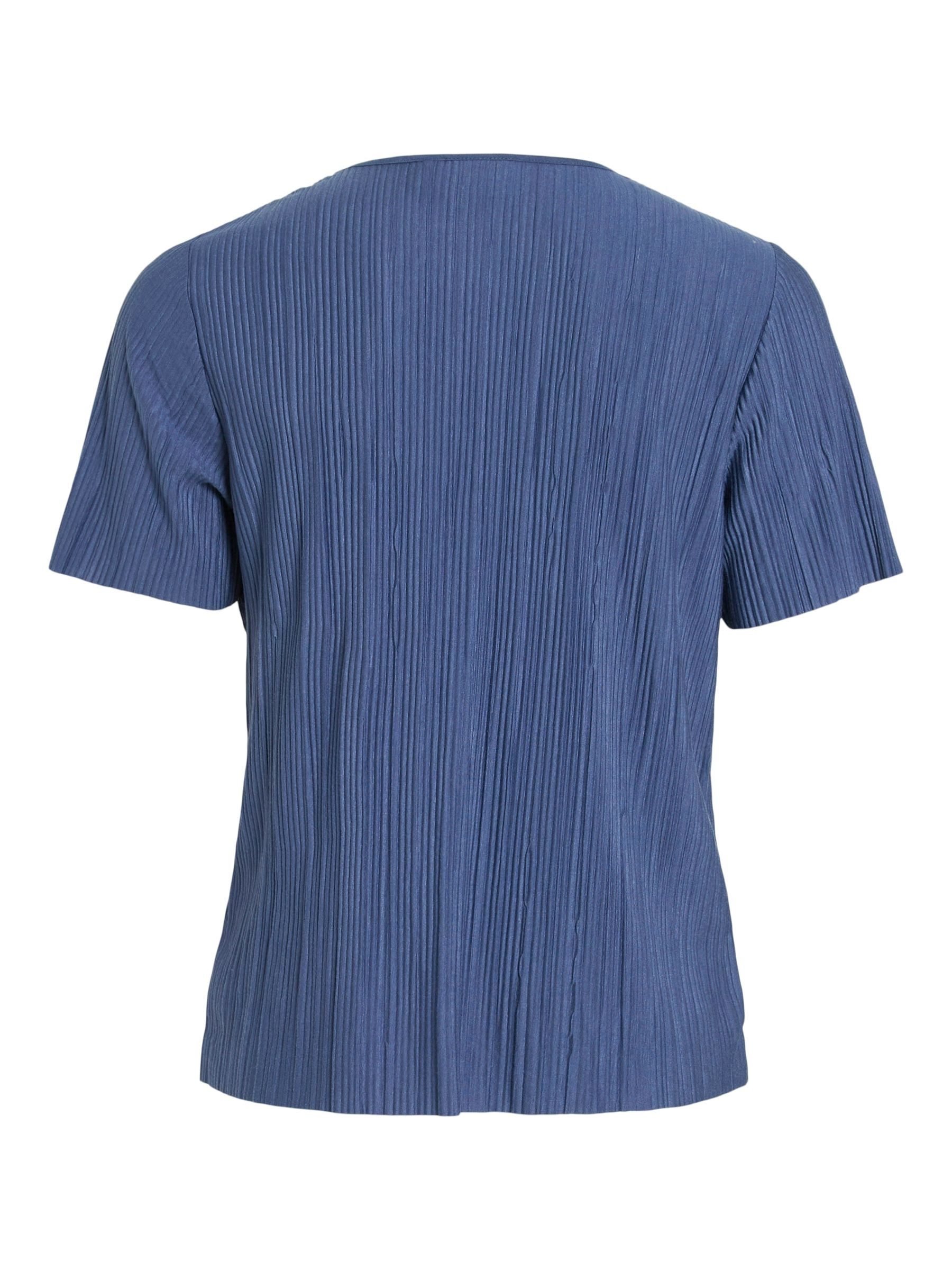 Vila T-Shirt VILA Satin Blusen Halbarm günstig online kaufen
