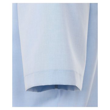 CASAMODA Kurzarmhemd Übergrößen Kurzarmhemd hellblau melange bügelfrei CasaModa