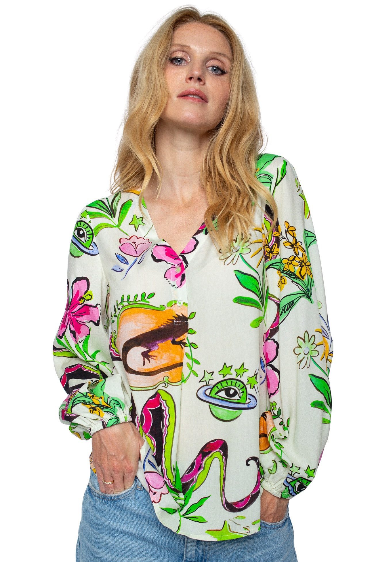 Emily Van Den Bergh Schlupfbluse Damenbluse günstig online kaufen