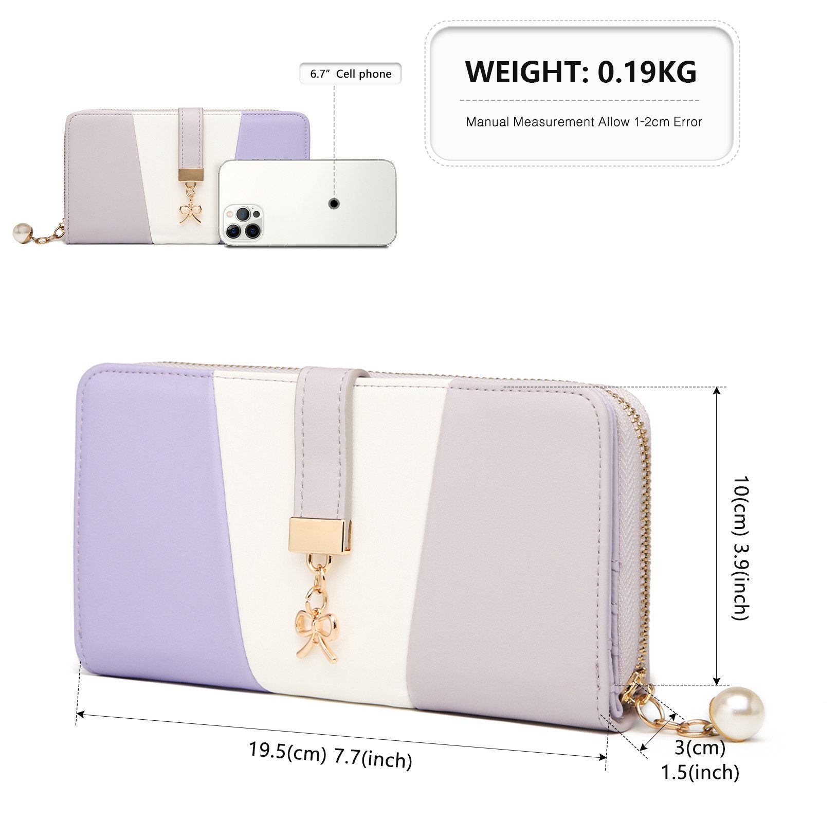 Miss Lulu Geldbörse Damen Portemonnaie Lang, günstig online kaufen