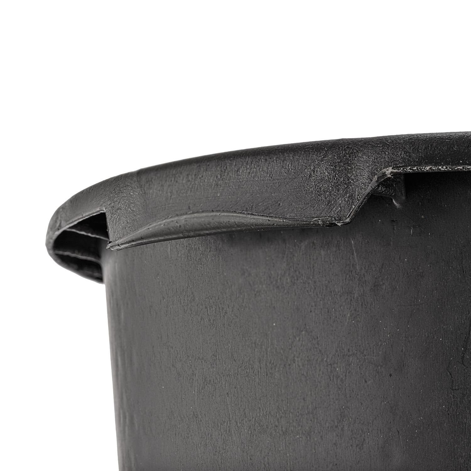 BURI Mörtelkübel 3x Mörtelkübel rund 40 Liter Pflanzkübel Baueimer Mörtelwanne Kübel, (3-tlg)