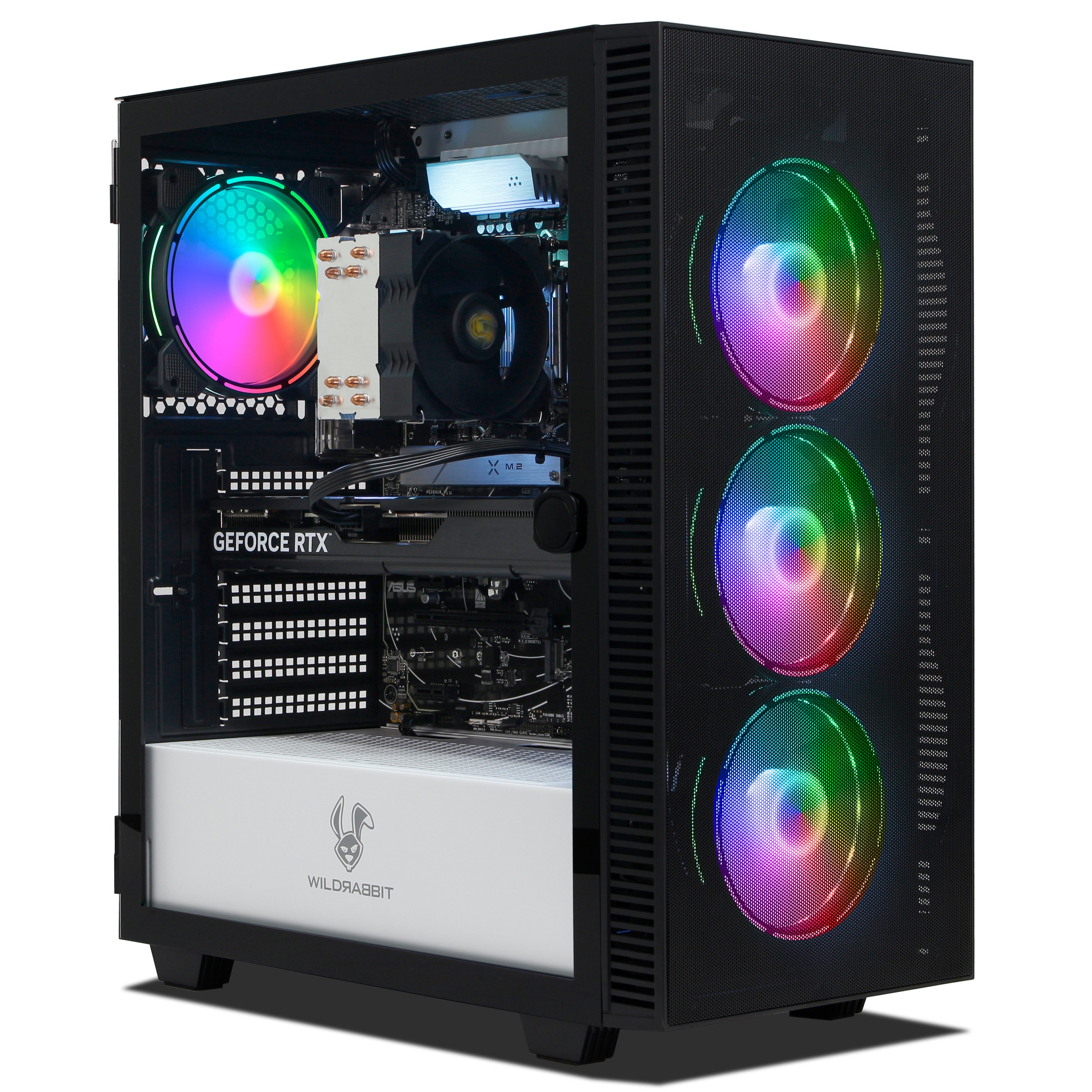 ANKERMANN-PC Quantum Gaming V3 Gaming-PC (AMD Ryzen 7 8700F, GeForce RTX 5060 Ti, 32 GB RAM, 1000 GB SSD, Luftkühlung)