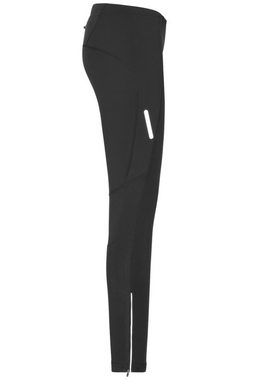 James & Nicholson Laufhose Damen Winter Tights funktionelle Lauf und Sporthose JN491 angenehm wärmend und sehr elastisch