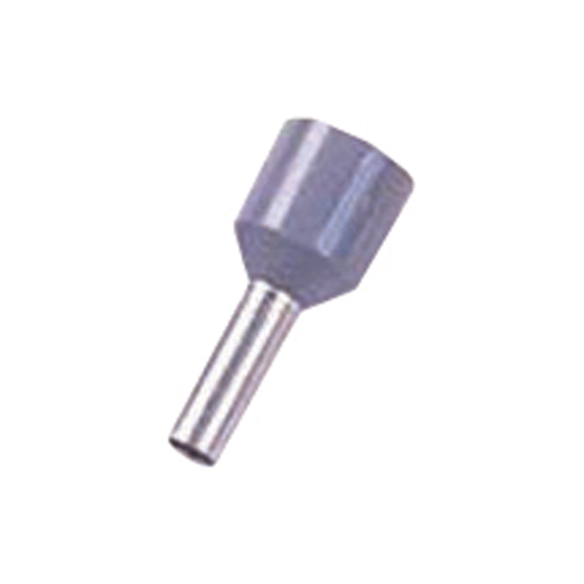 Isolierte Aderendhülse 4 mm² grau, Inhalt 50 Stück Lüsterklemmen Isolierte Aderendhülse 4 mm² grau, Inhalt 50 Stück Lüsterklemmen