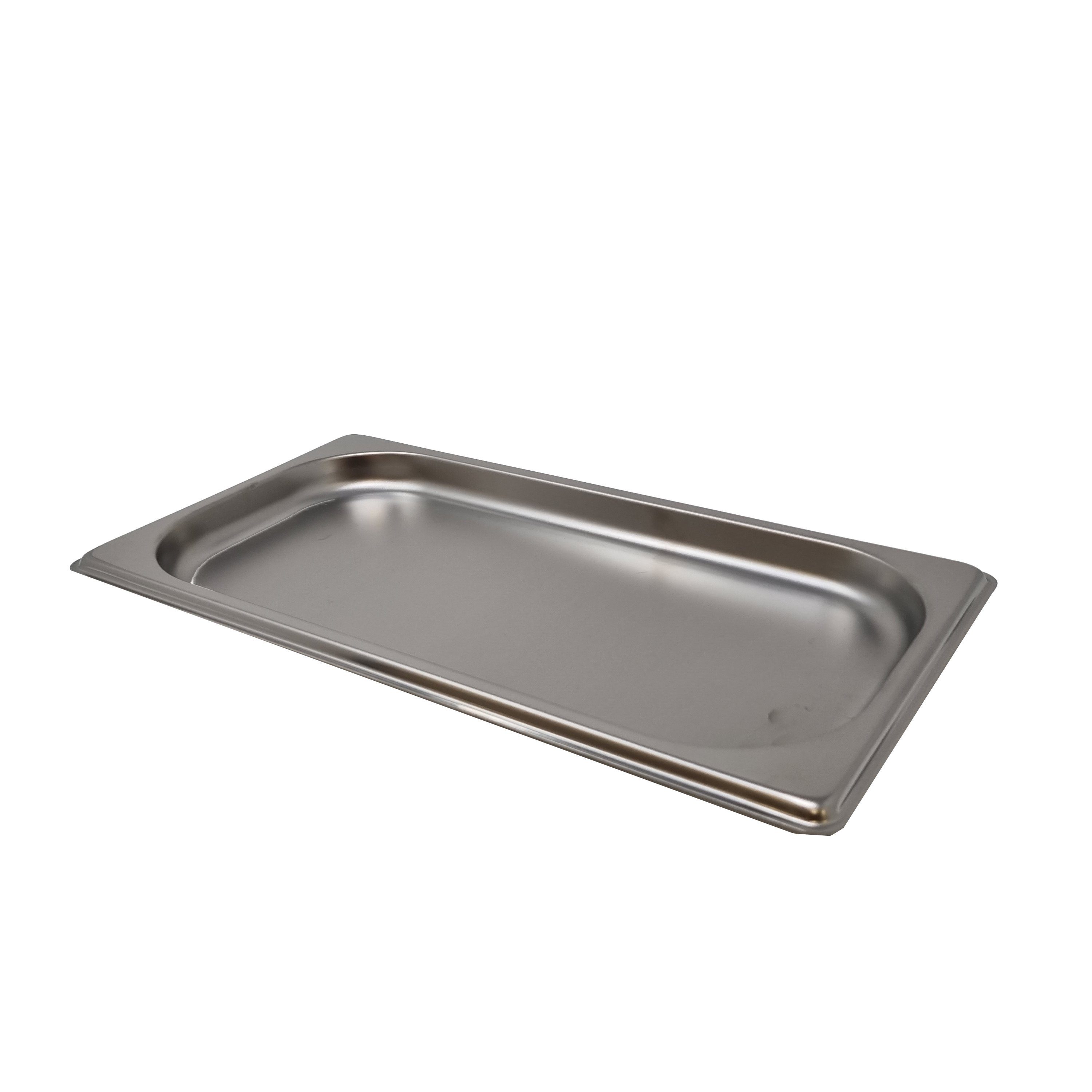 B&S Thermobehälter GN Behälter 1/3x2cm Einsatz EDS 0,6mm 596706, Edelstahl