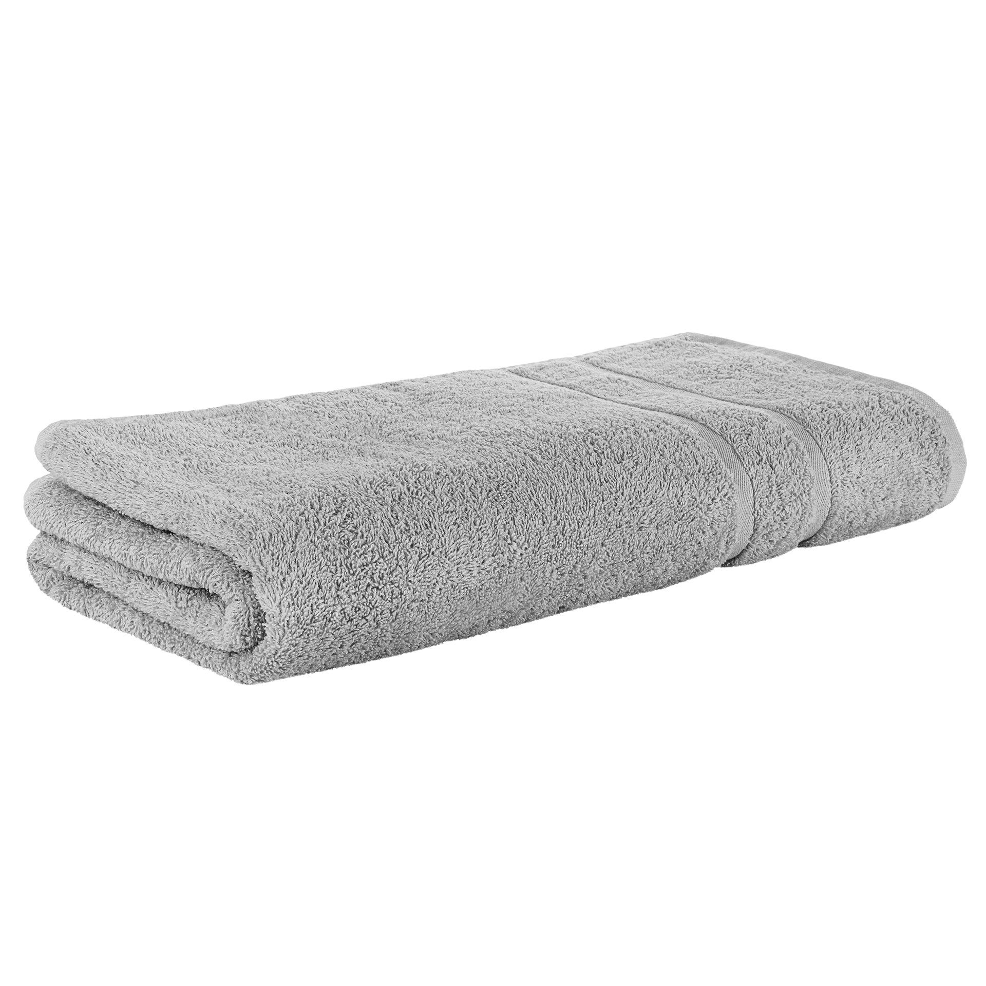 StickandShine Handtuch Handtücher Badetücher Saunatücher Baumwolle Duschtücher Wahl 100% GSM Gästehandtücher 500 in zur Hellgrau